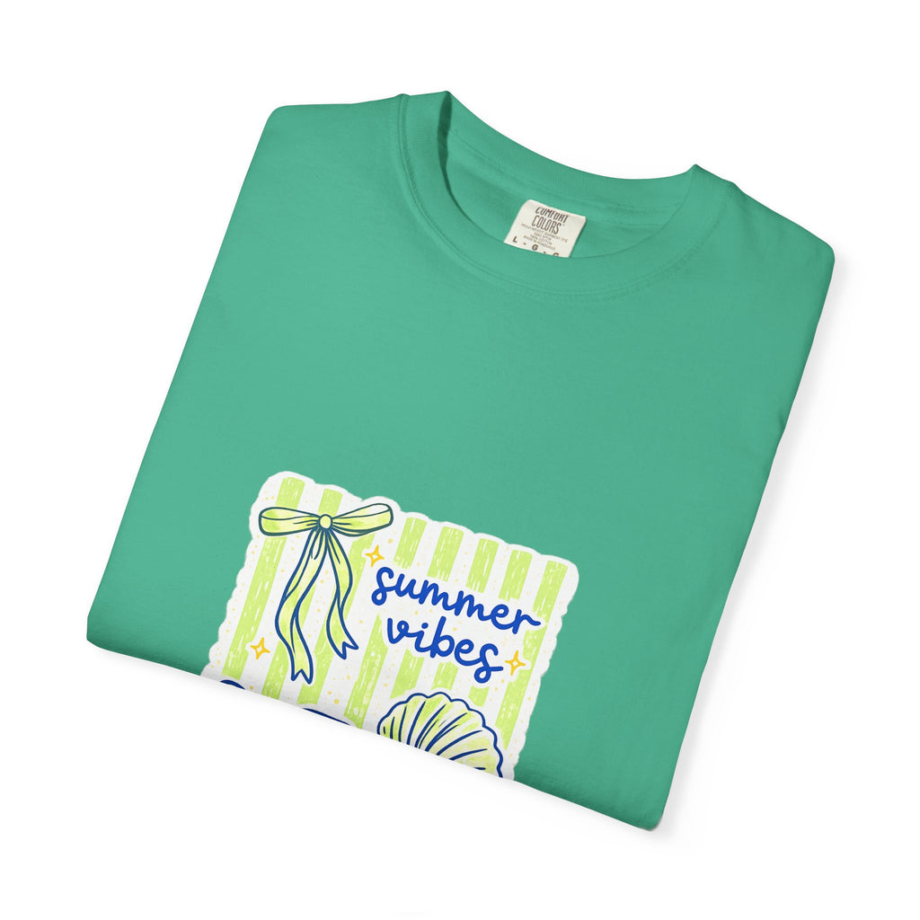 Summer Vibes Sea Life T-Shirt — Turtle & Shell Beach Graphic Tee