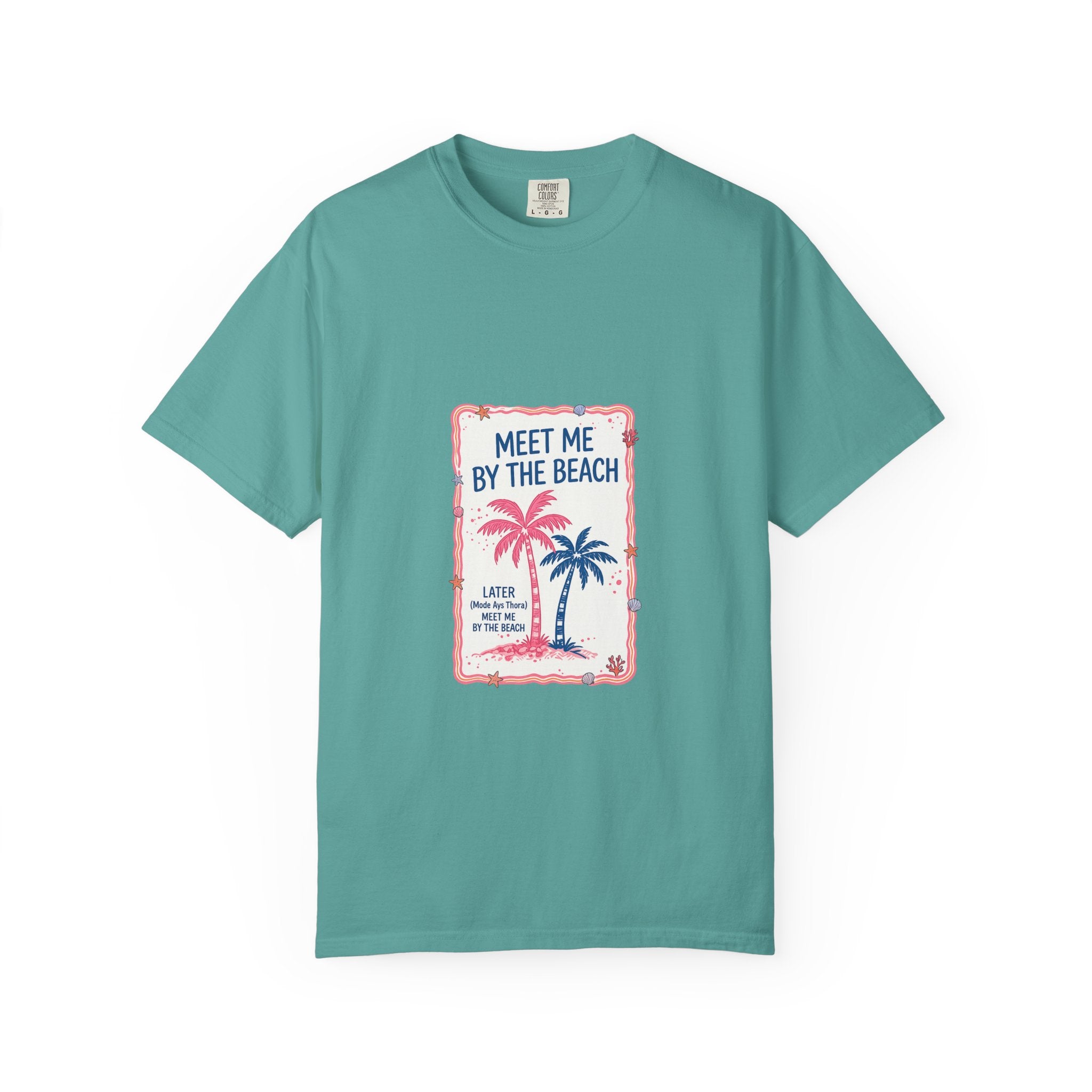 Meet Me By The Beach T-Shirt — Vintage Palm Beach Tee