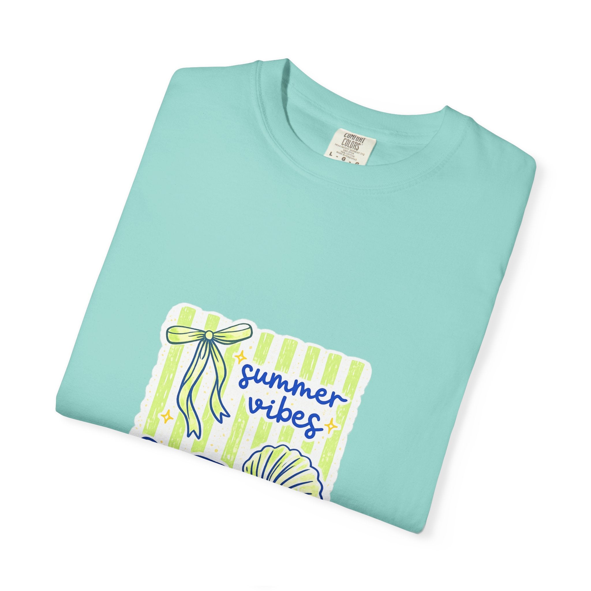 Summer Vibes Sea Life T-Shirt — Turtle & Shell Beach Graphic Tee