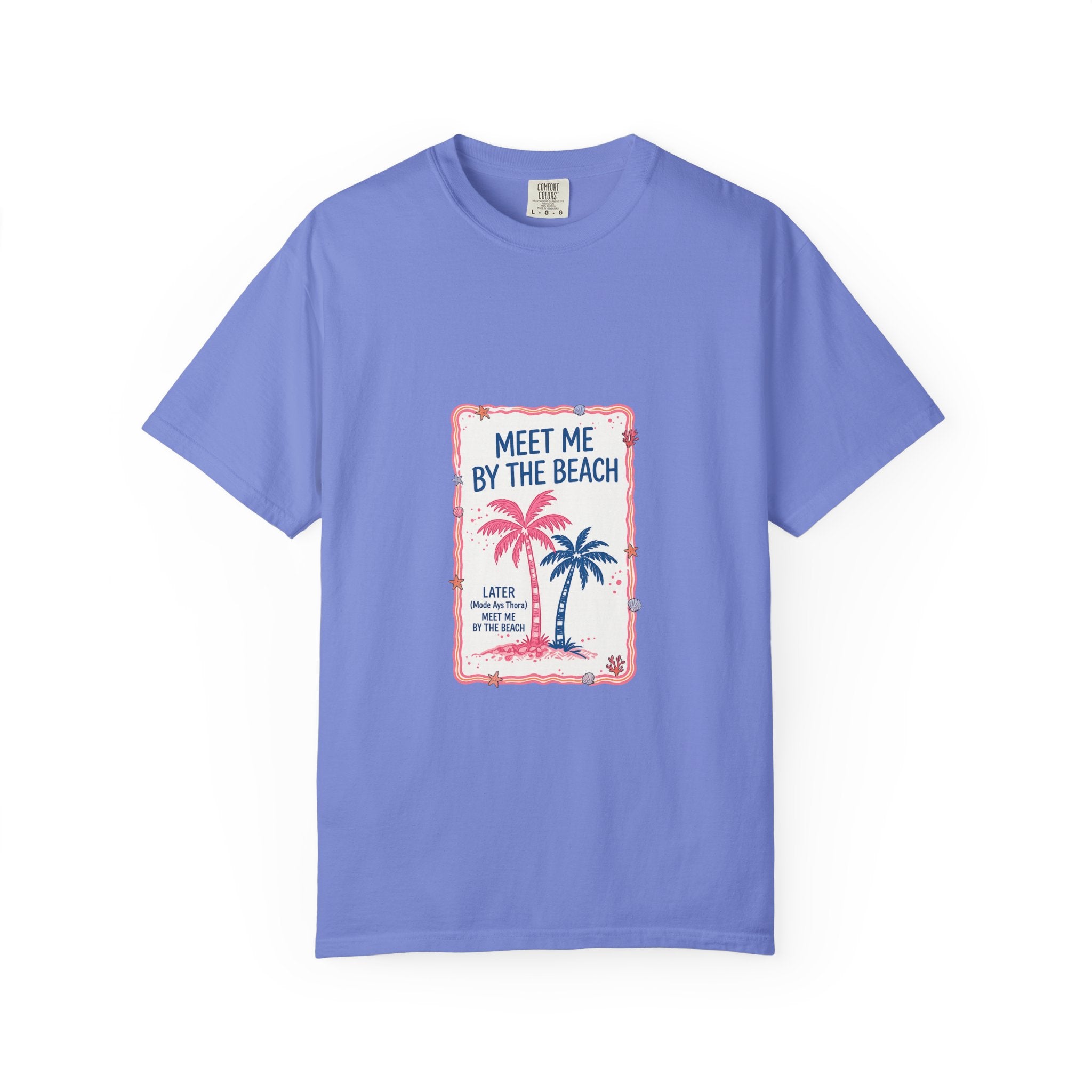 Meet Me By The Beach T-Shirt — Vintage Palm Beach Tee