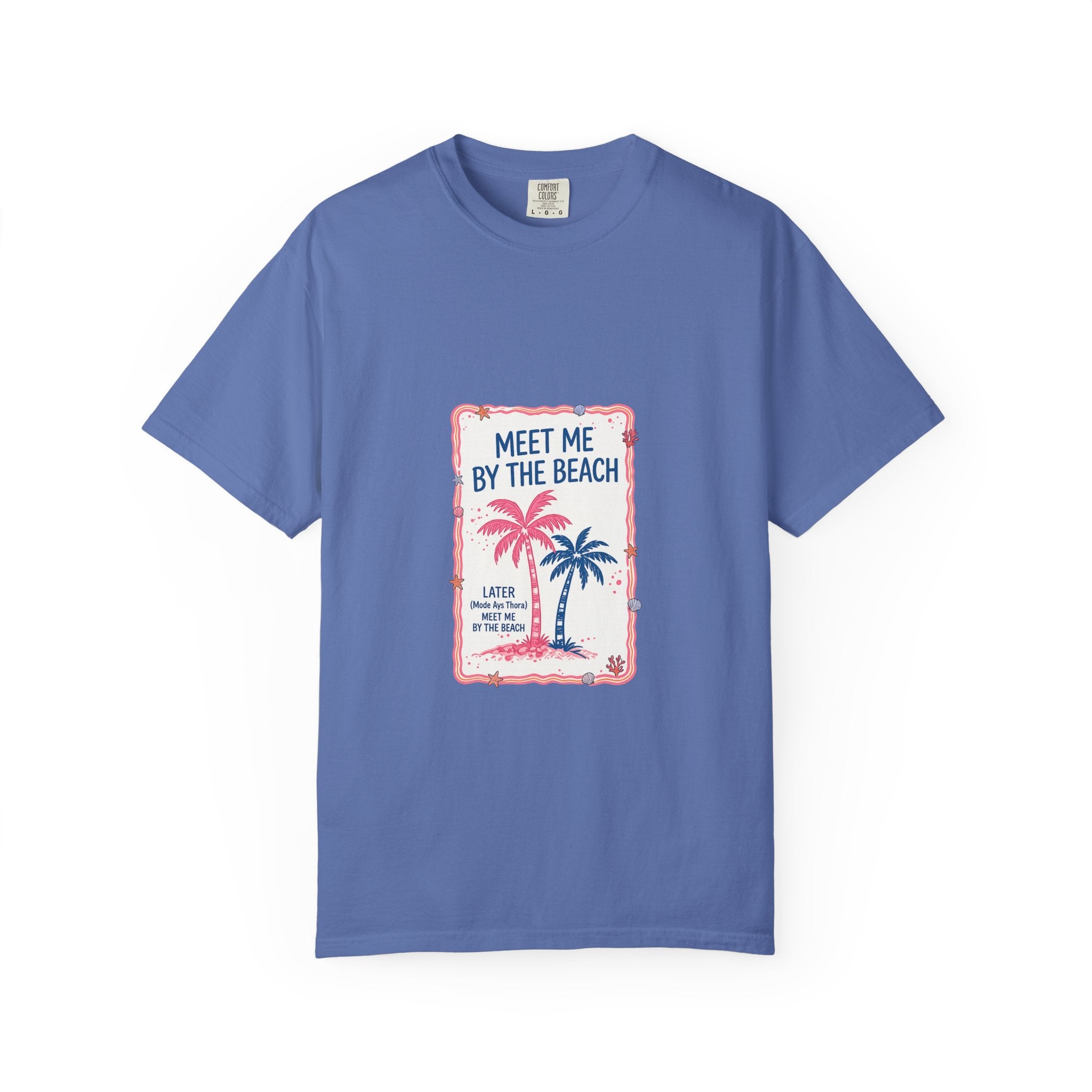 Meet Me By The Beach T-Shirt — Vintage Palm Beach Tee