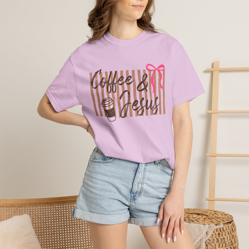 Coffee & Jesus T‑Shirt — Giftable Christian Coffee Tee