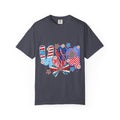 Patriotic Flip Flop T-Shirt — American Flag Summer Graphic
