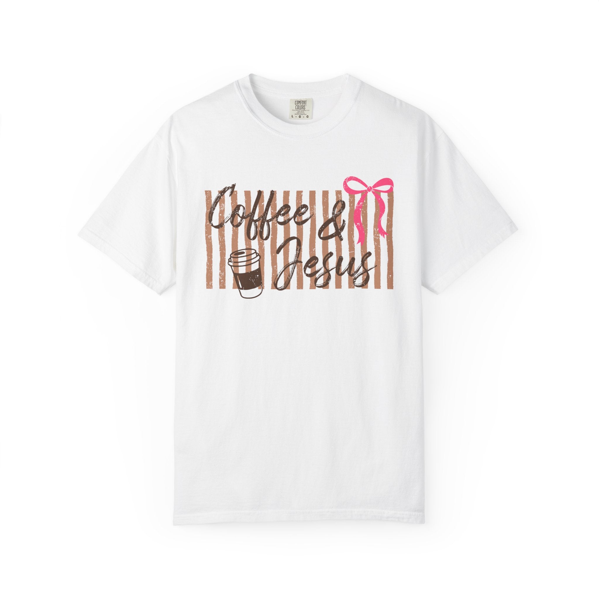 Coffee & Jesus T‑Shirt — Giftable Christian Coffee Tee