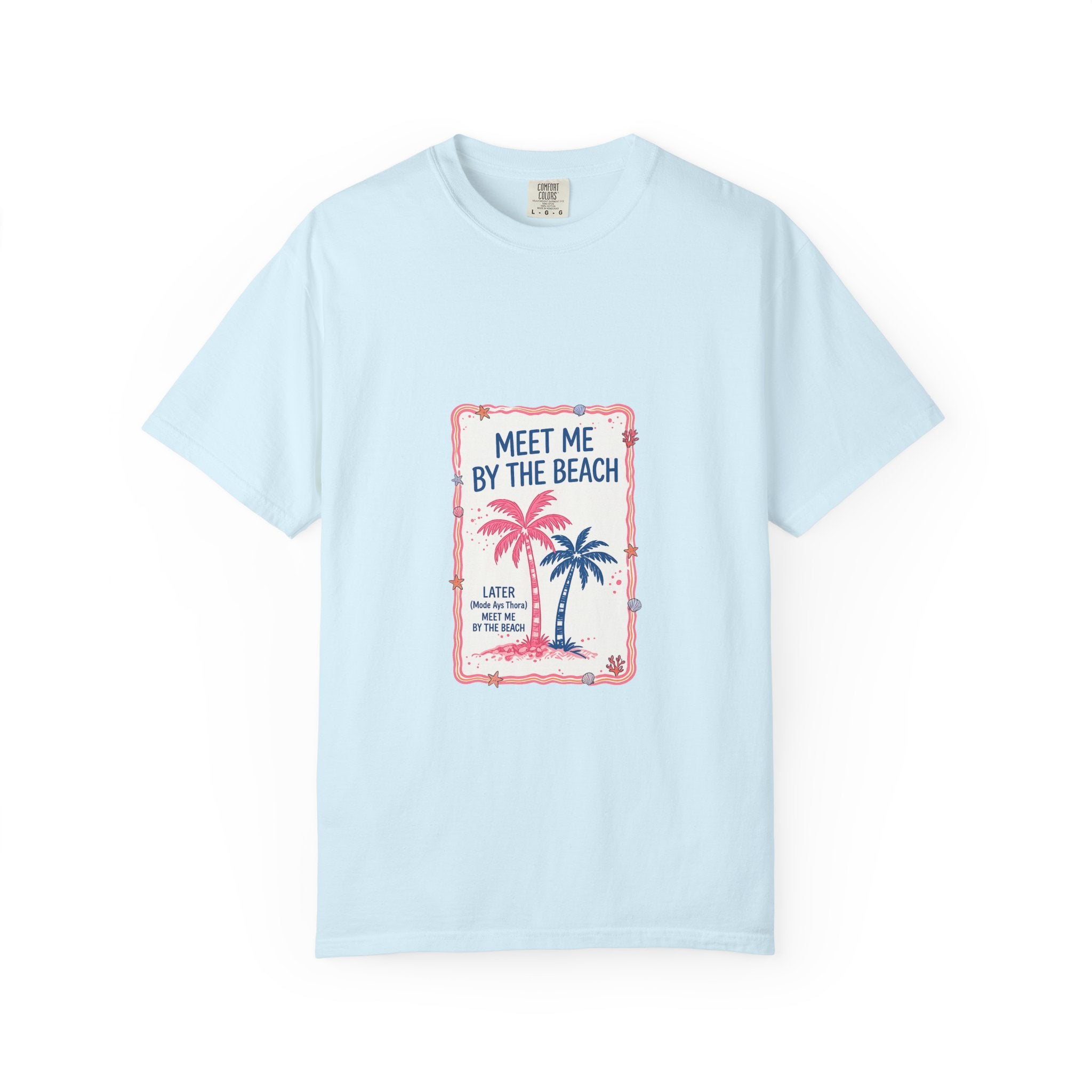Meet Me By The Beach T-Shirt — Vintage Palm Beach Tee