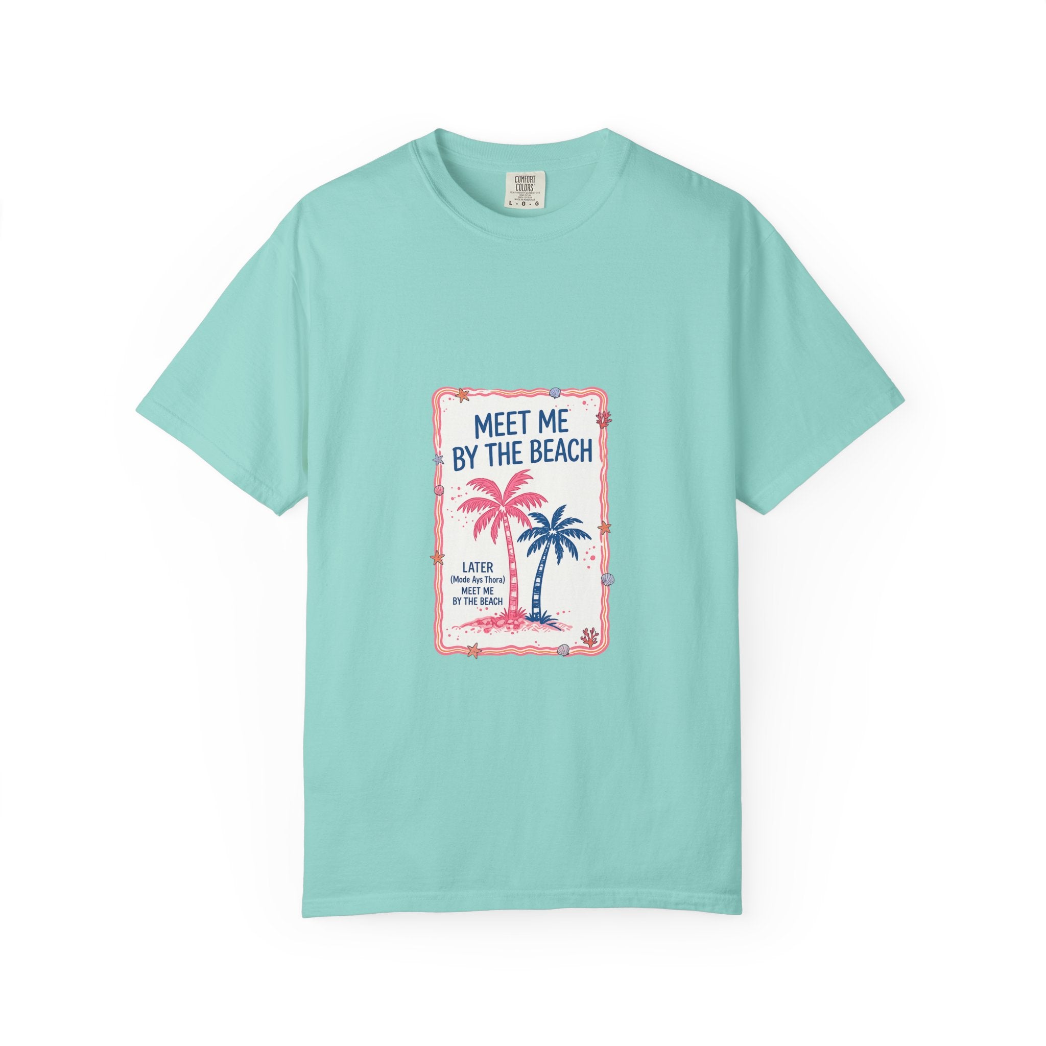 Meet Me By The Beach T-Shirt — Vintage Palm Beach Tee