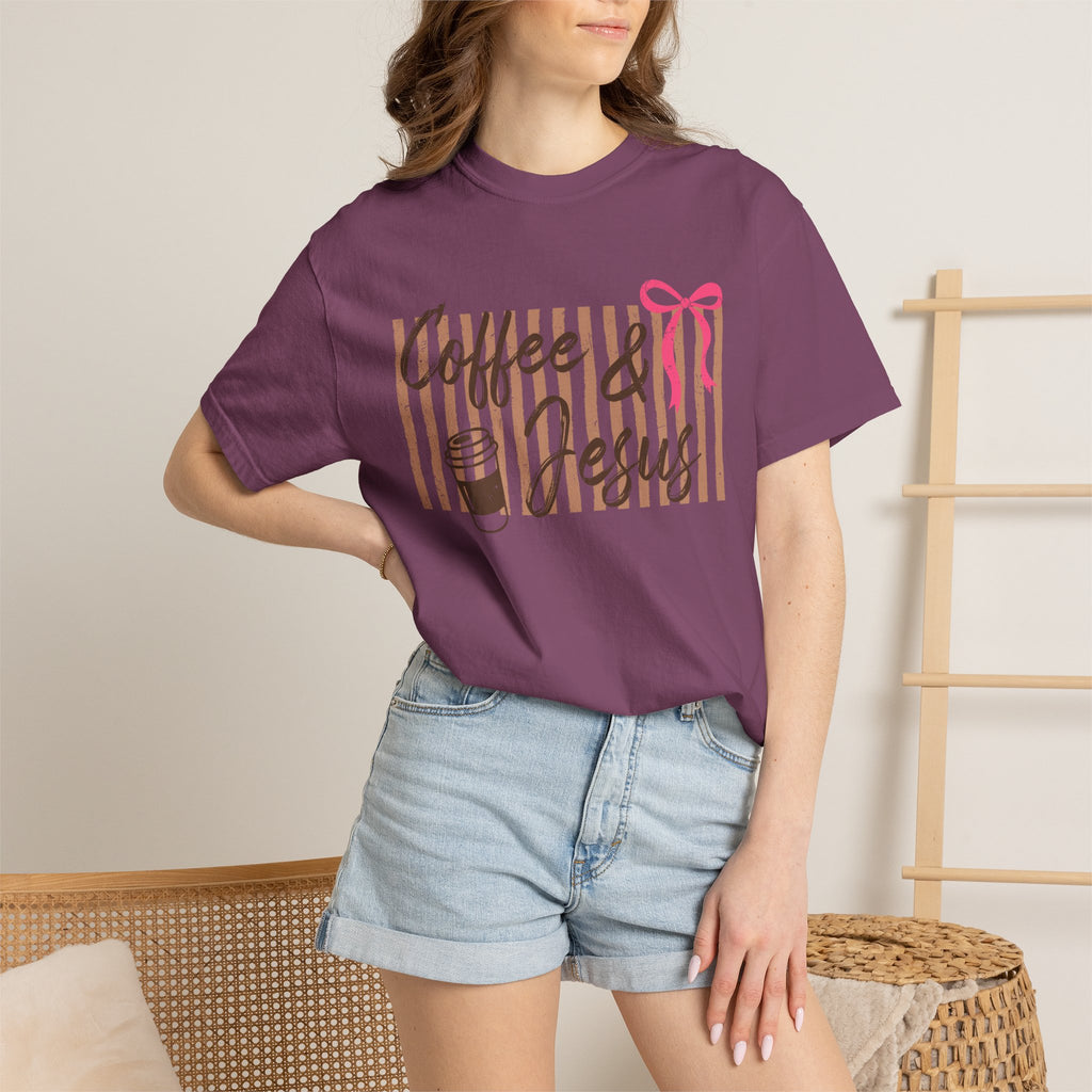 Coffee & Jesus T‑Shirt — Giftable Christian Coffee Tee