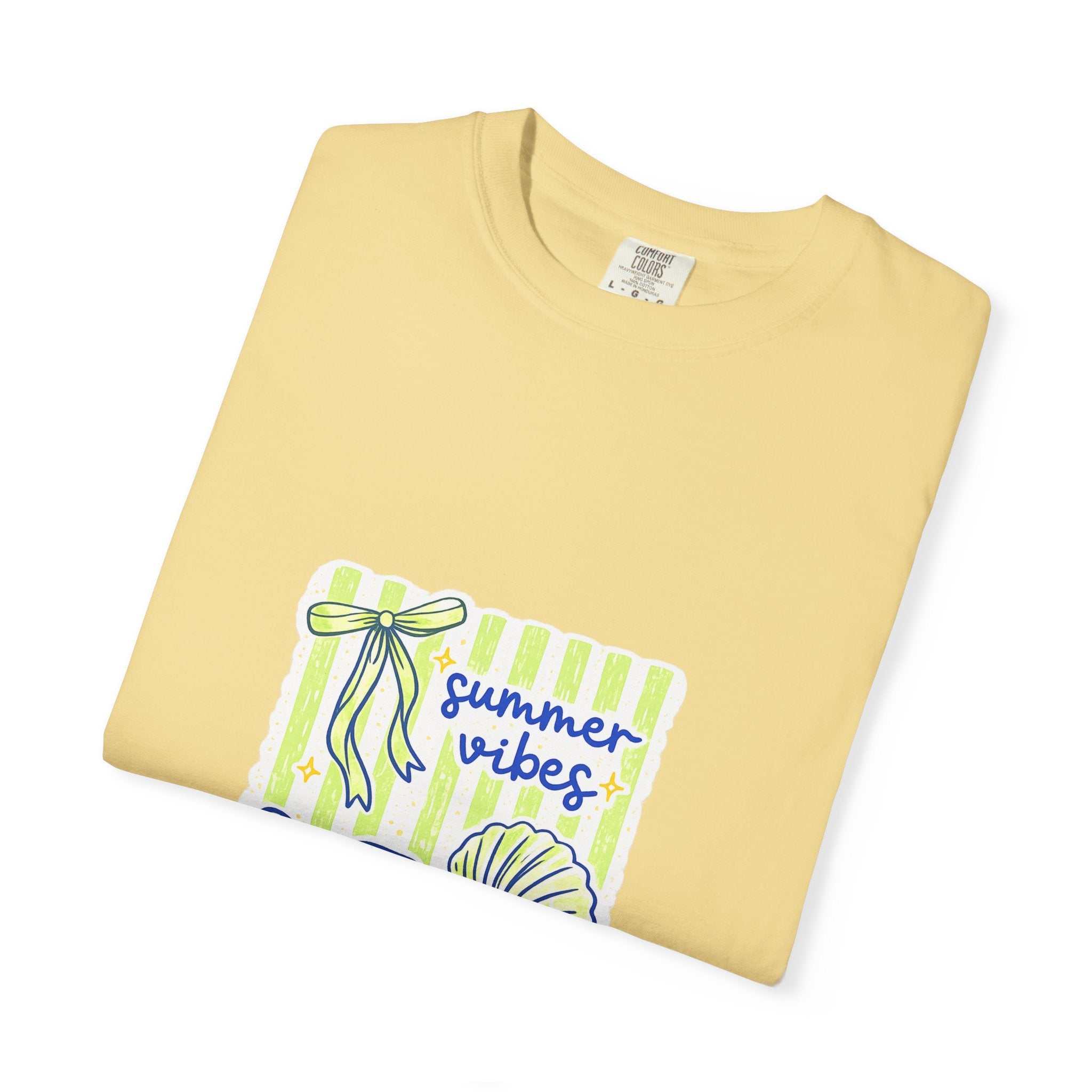 Summer Vibes Sea Life T-Shirt — Turtle & Shell Beach Graphic Tee
