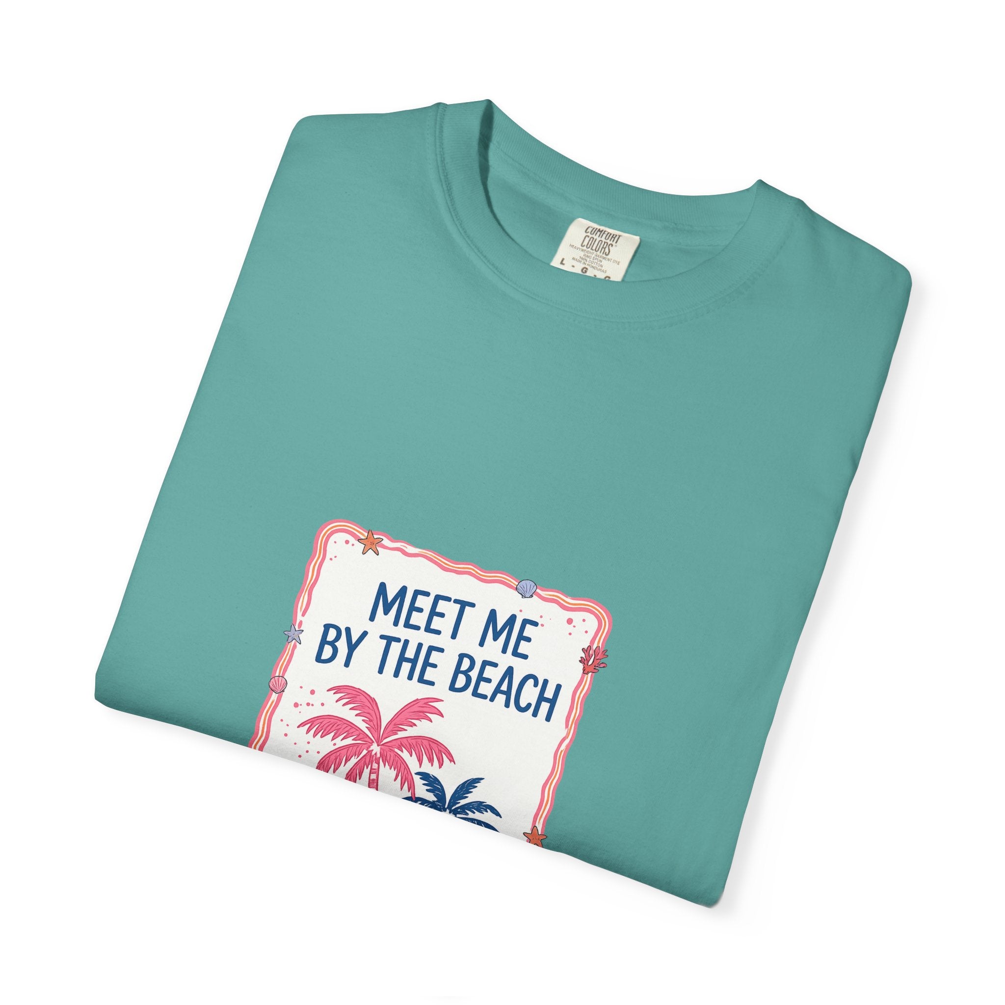 Meet Me By The Beach T-Shirt — Vintage Palm Beach Tee