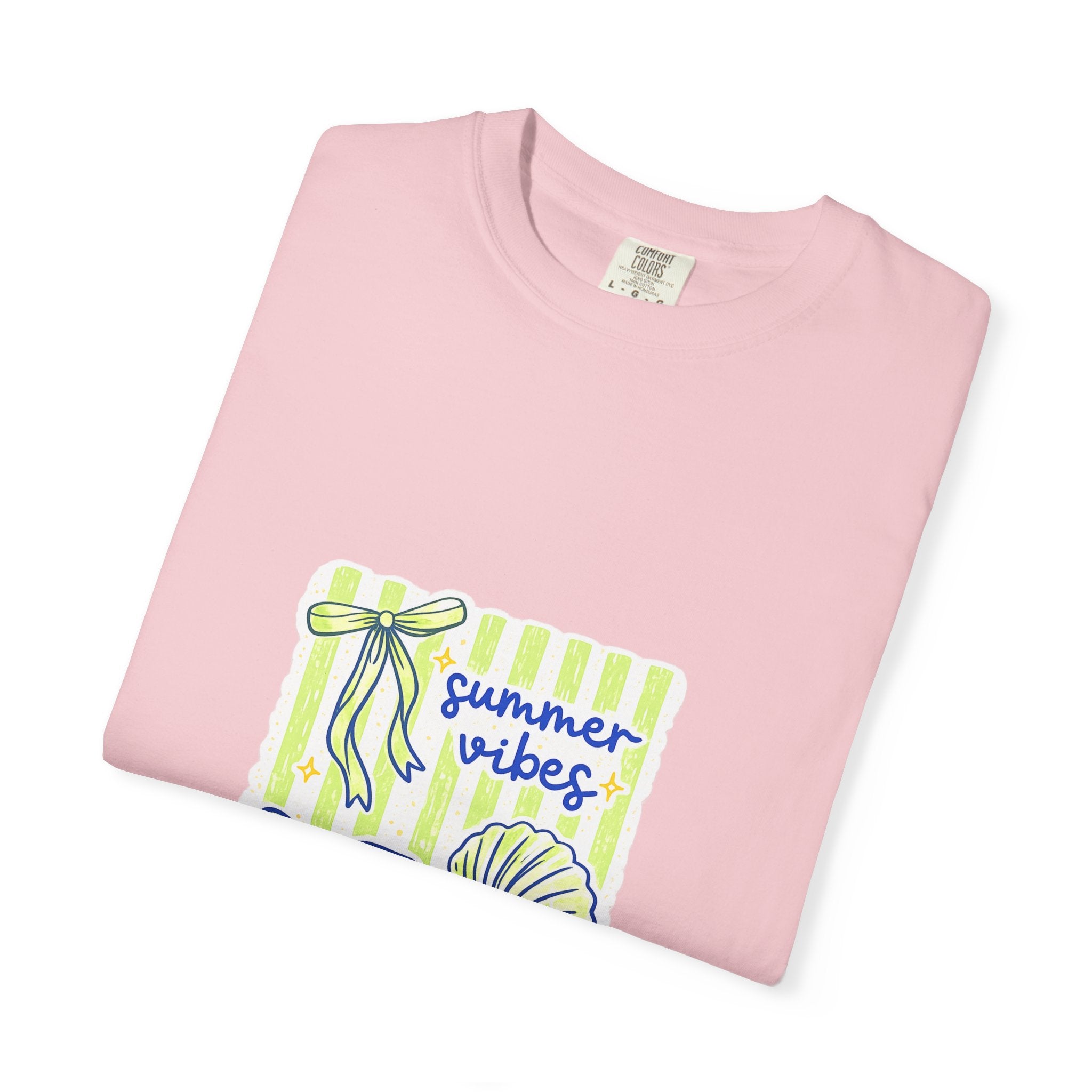 Summer Vibes Sea Life T-Shirt — Turtle & Shell Beach Graphic Tee
