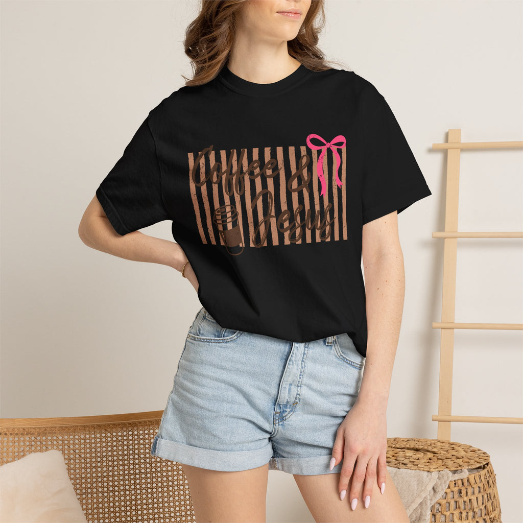 Coffee & Jesus T‑Shirt — Giftable Christian Coffee Tee