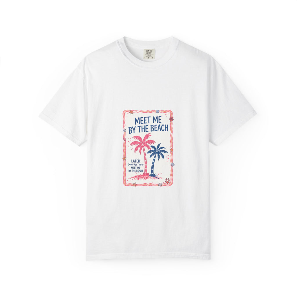 Meet Me By The Beach T-Shirt — Vintage Palm Beach Tee