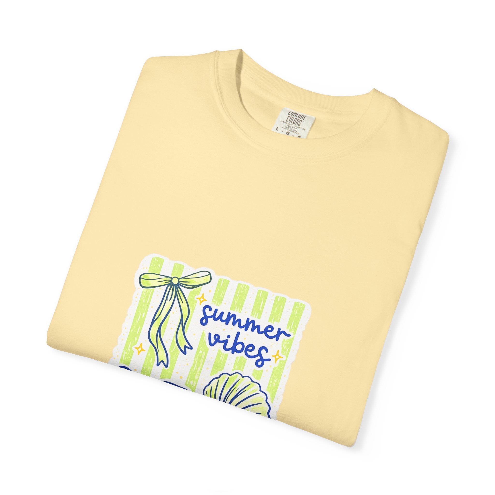 Summer Vibes Sea Life T-Shirt — Turtle & Shell Beach Graphic Tee