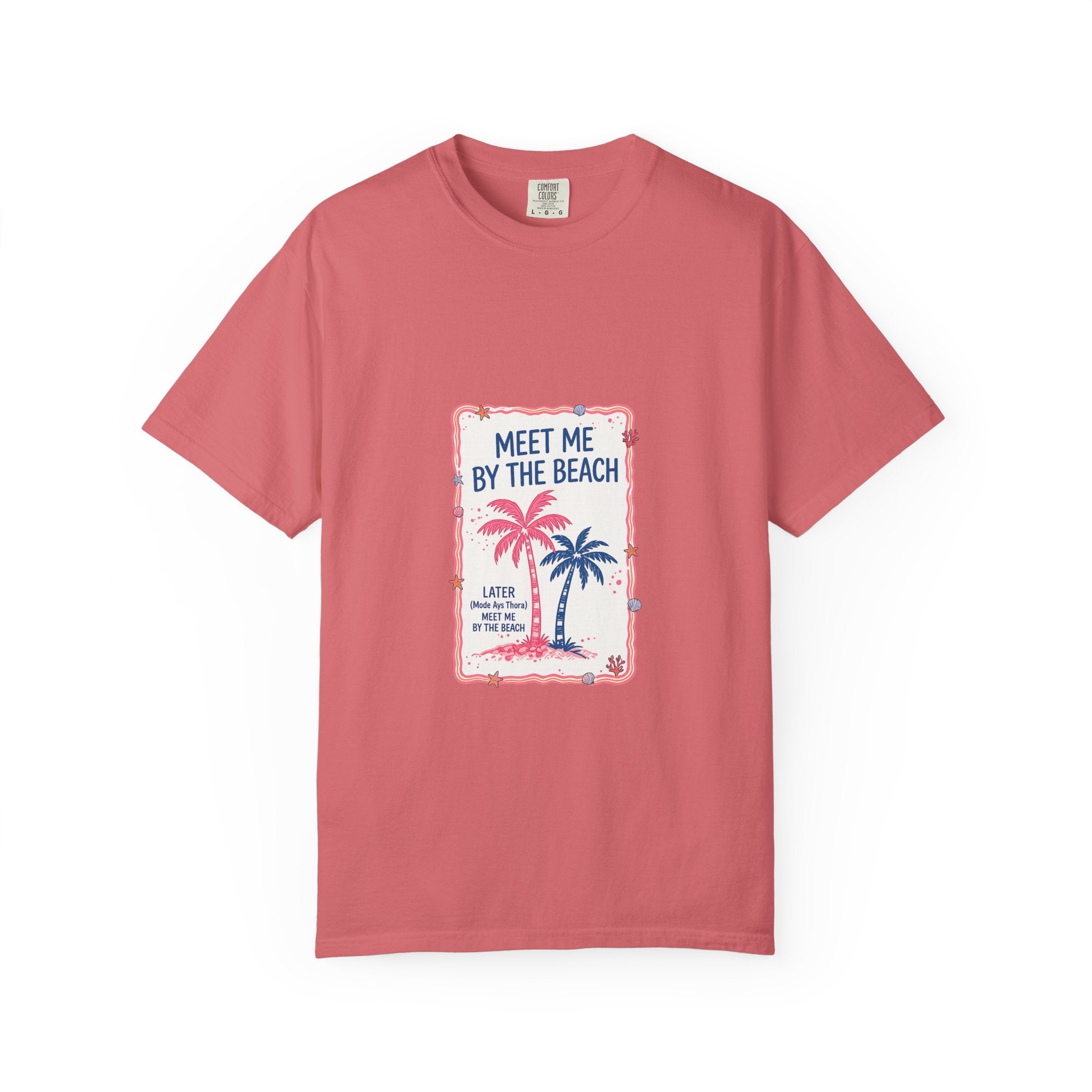 Meet Me By The Beach T-Shirt — Vintage Palm Beach Tee