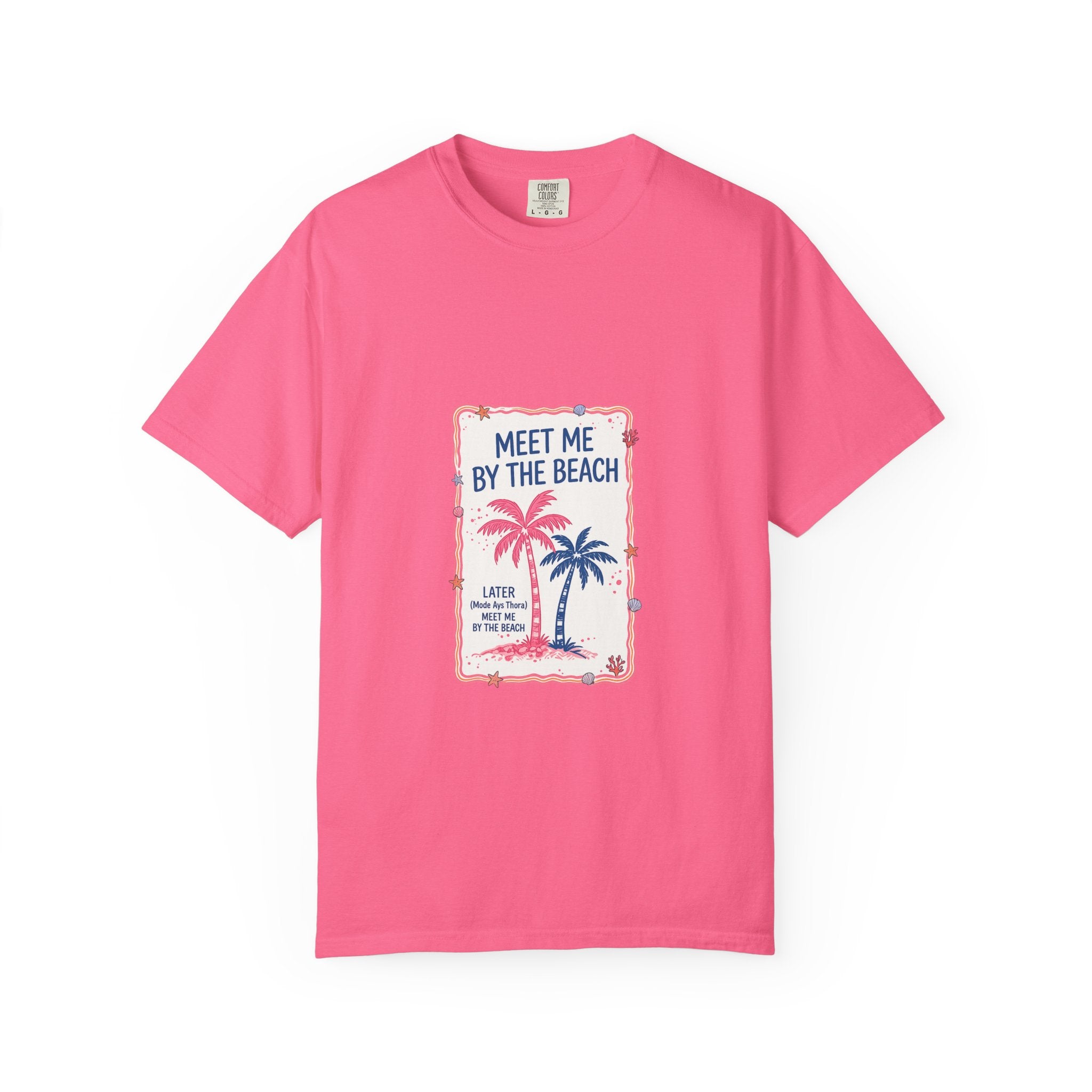 Meet Me By The Beach T-Shirt — Vintage Palm Beach Tee