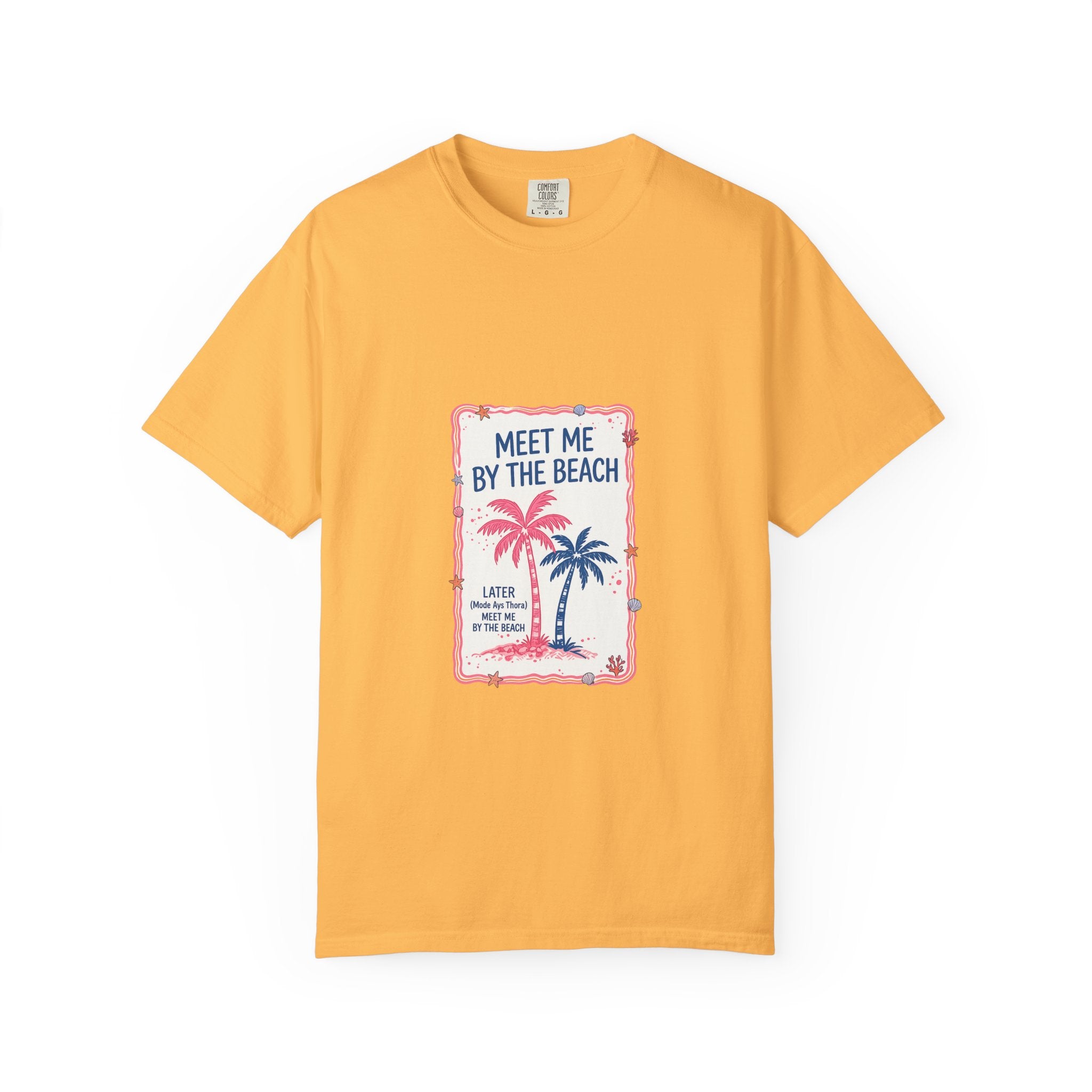 Meet Me By The Beach T-Shirt — Vintage Palm Beach Tee