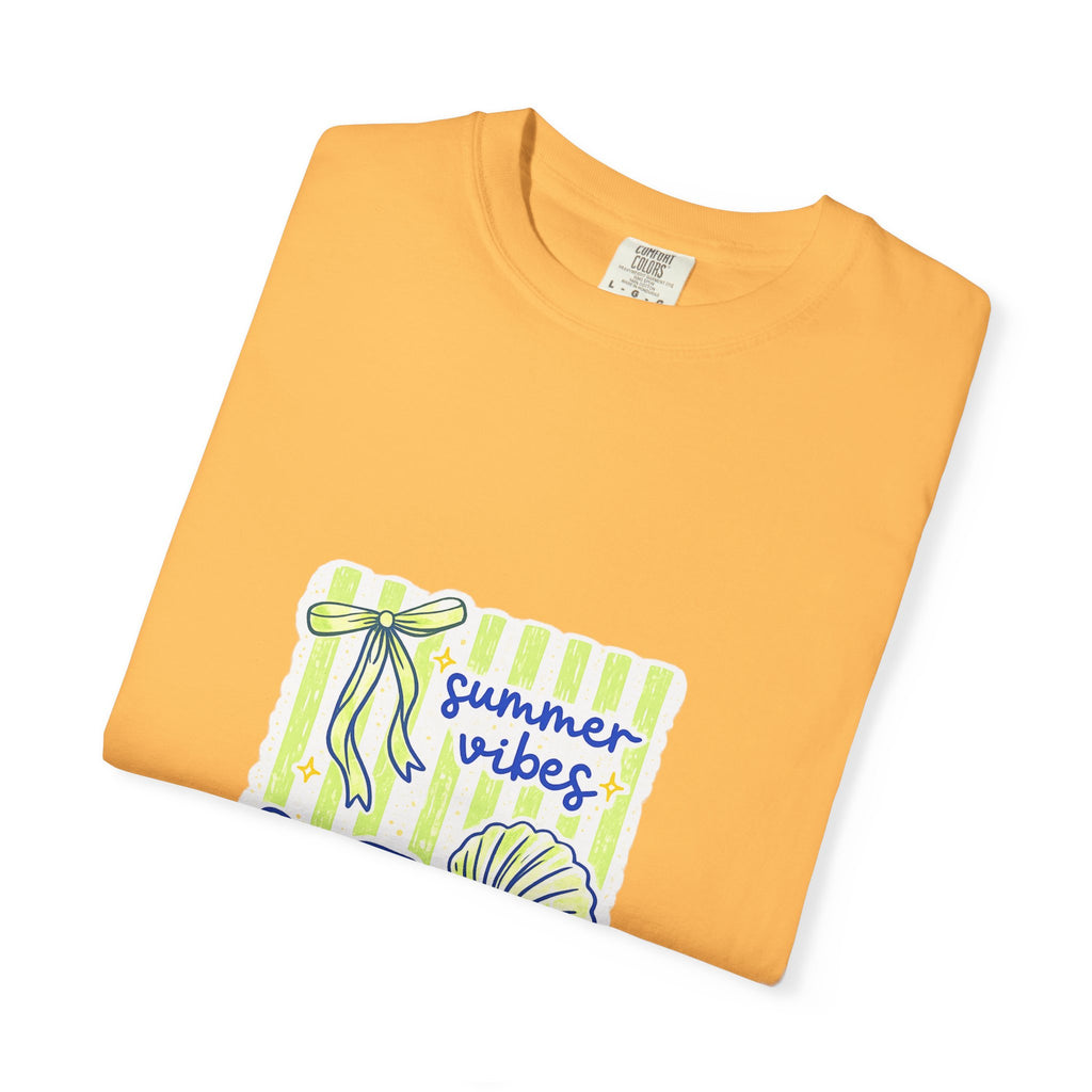 Summer Vibes Sea Life T-Shirt — Turtle & Shell Beach Graphic Tee