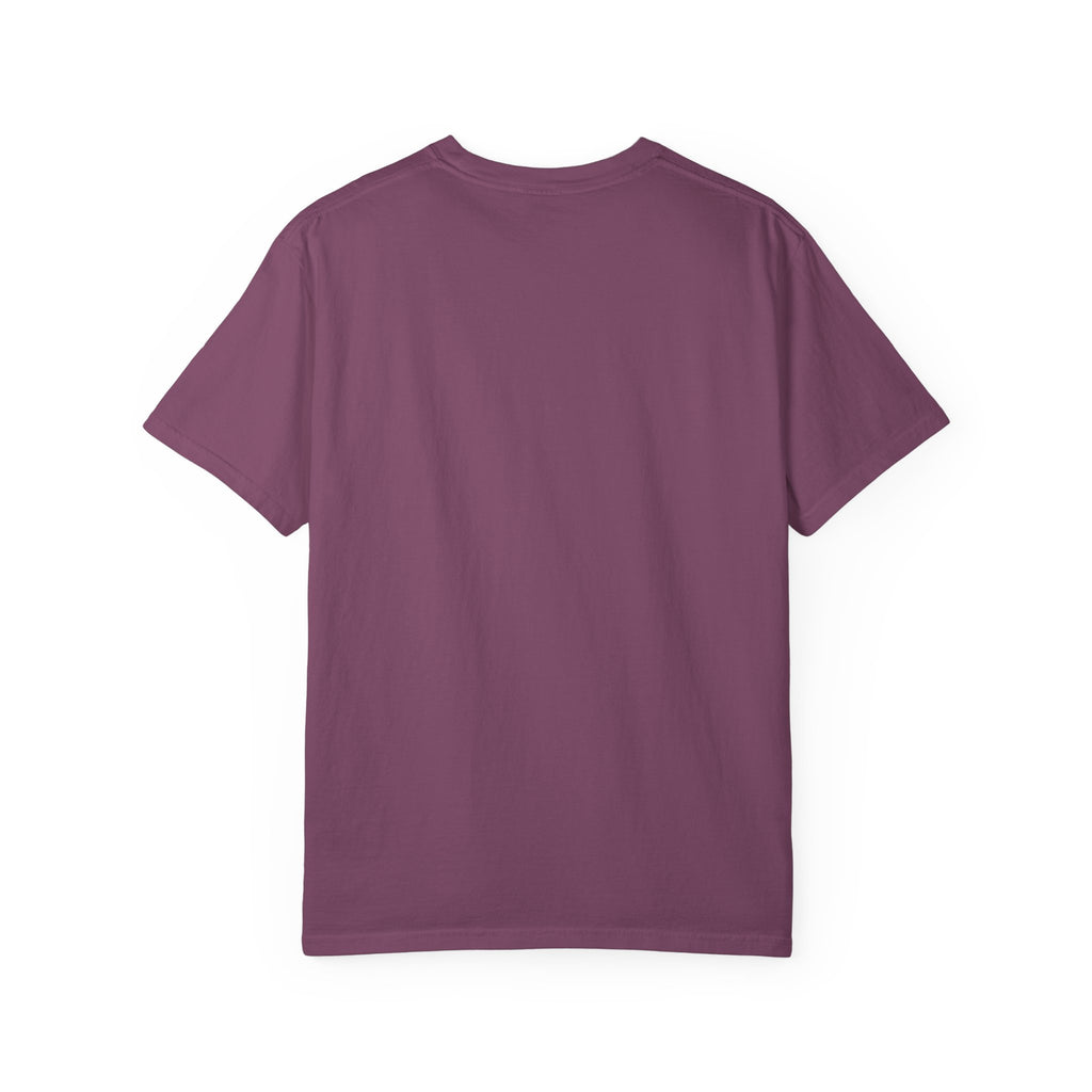 Bass Fish T-Shirt — Pastel Fishing Graphic Tee (Striped Background)