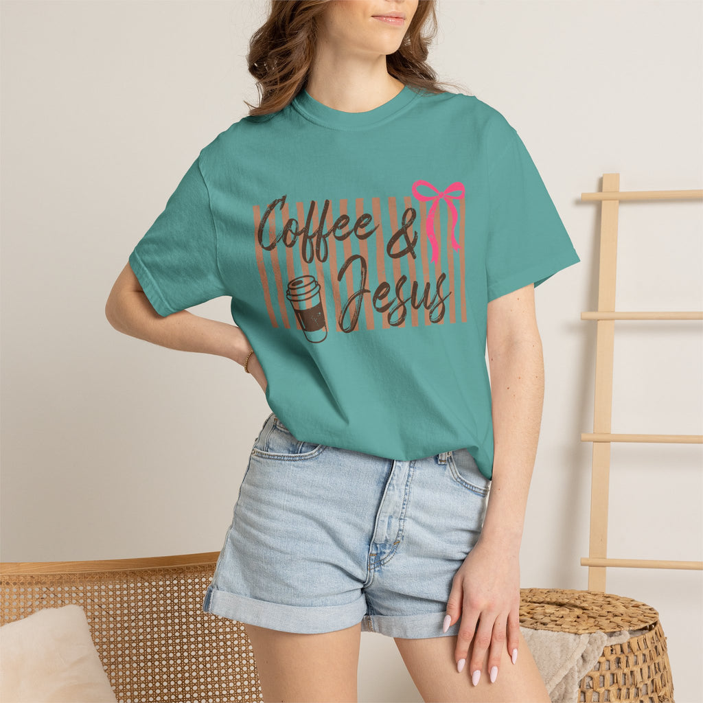 Coffee & Jesus T‑Shirt — Giftable Christian Coffee Tee