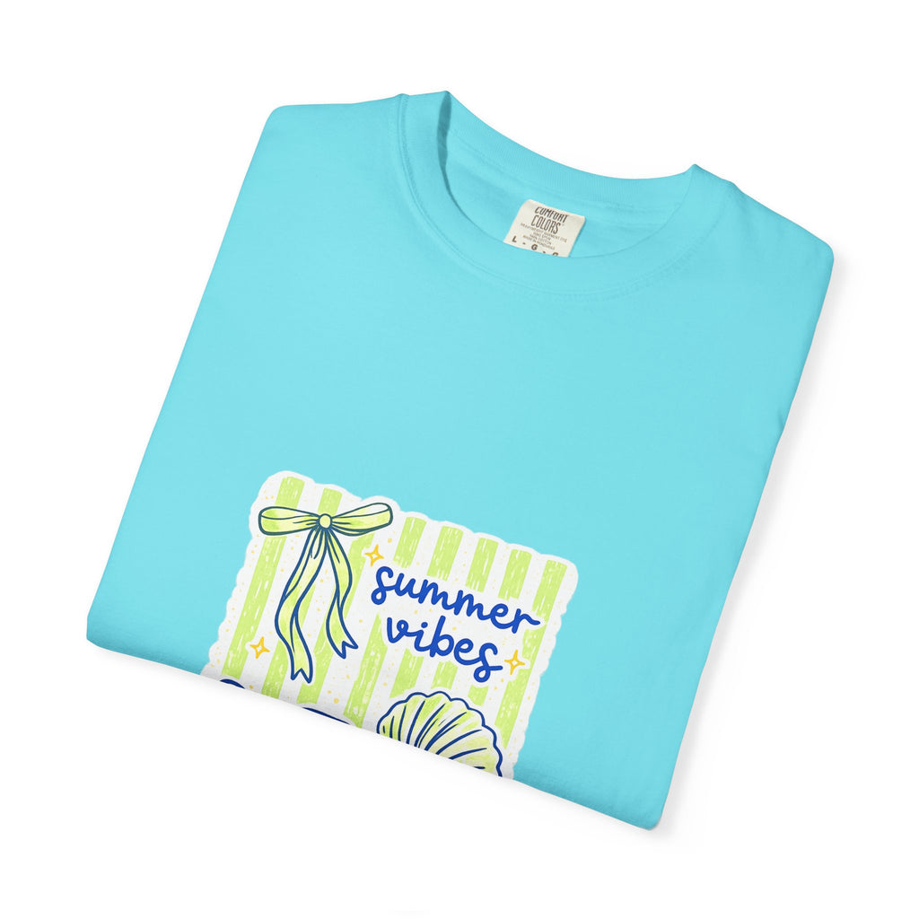 Summer Vibes Sea Life T-Shirt — Turtle & Shell Beach Graphic Tee