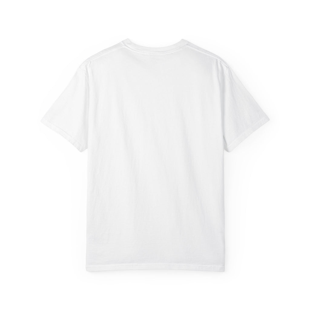 Bass Fish T-Shirt — Pastel Fishing Graphic Tee (Striped Background)