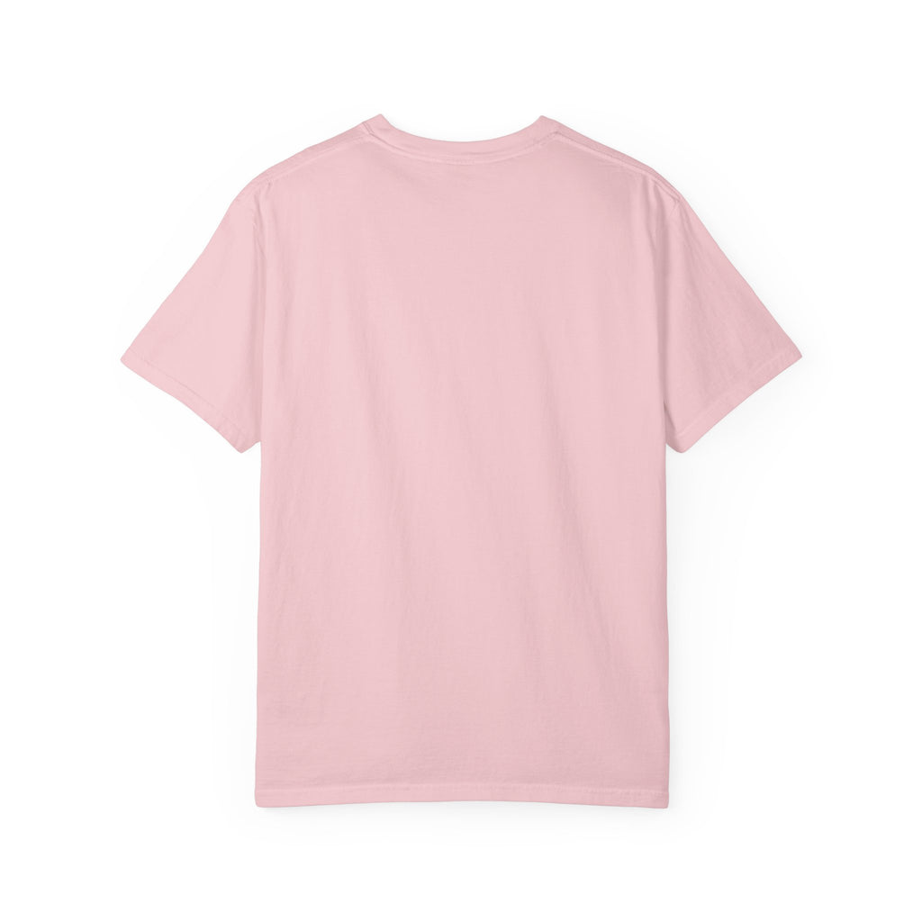 Bass Fish T-Shirt — Pastel Fishing Graphic Tee (Striped Background)