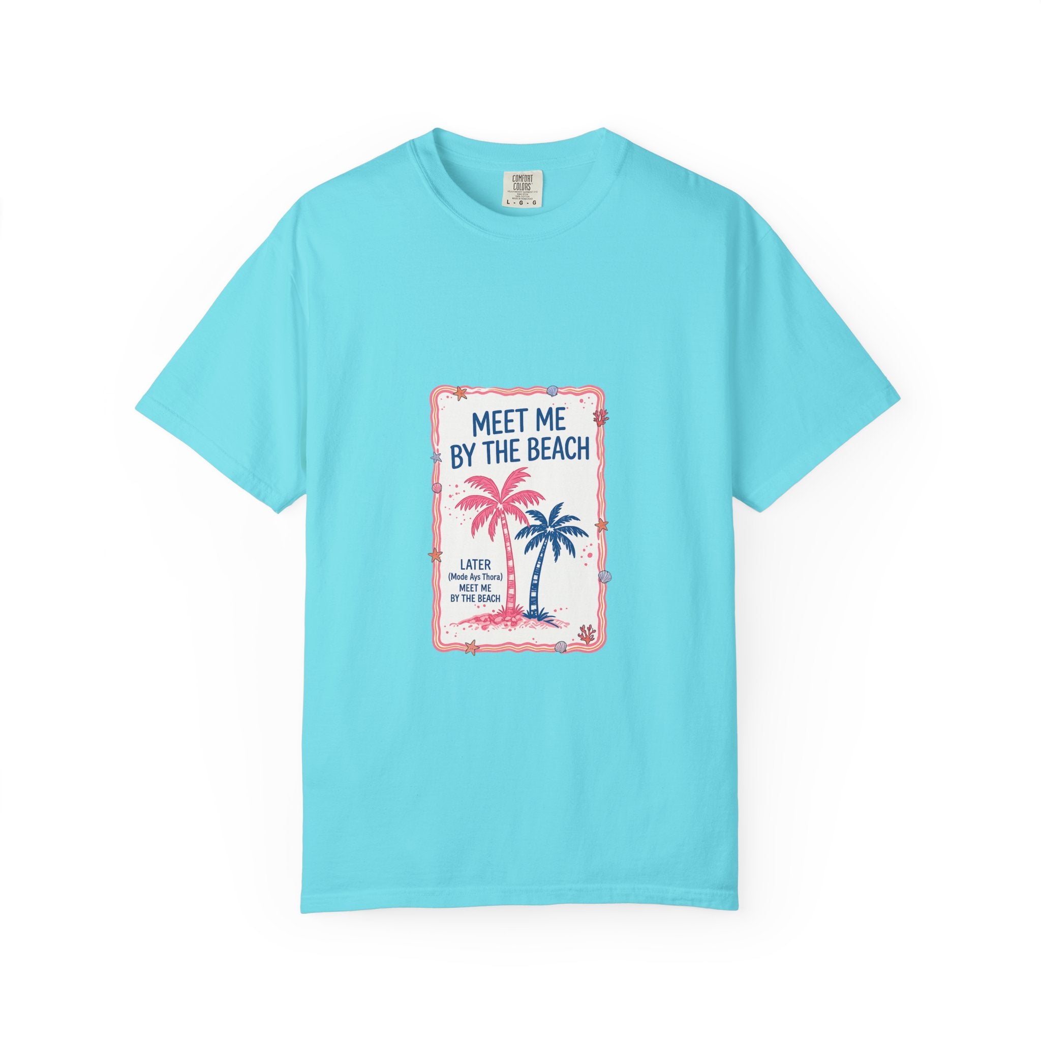 Meet Me By The Beach T-Shirt — Vintage Palm Beach Tee