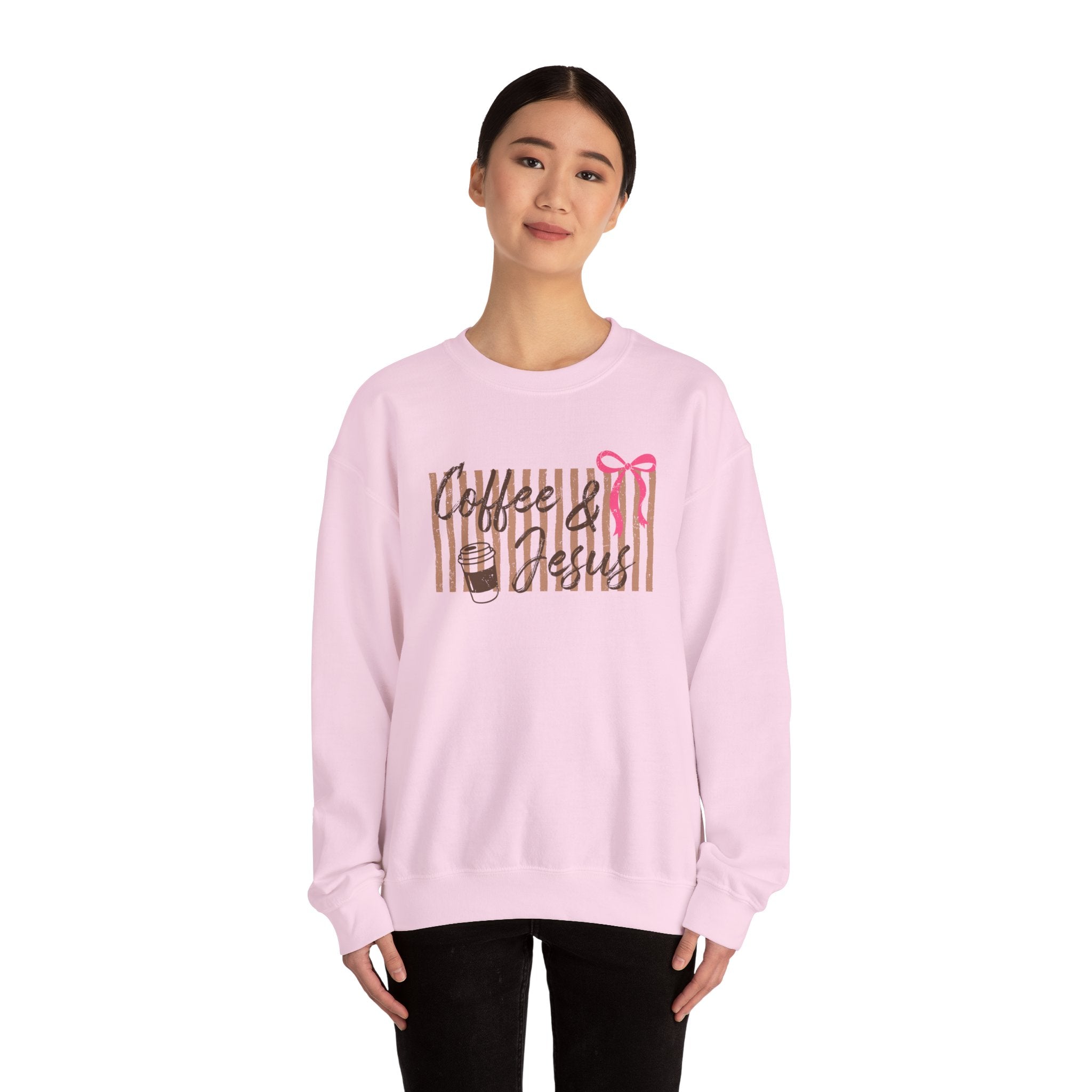 Coffee & Jesus Crewneck Sweatshirt