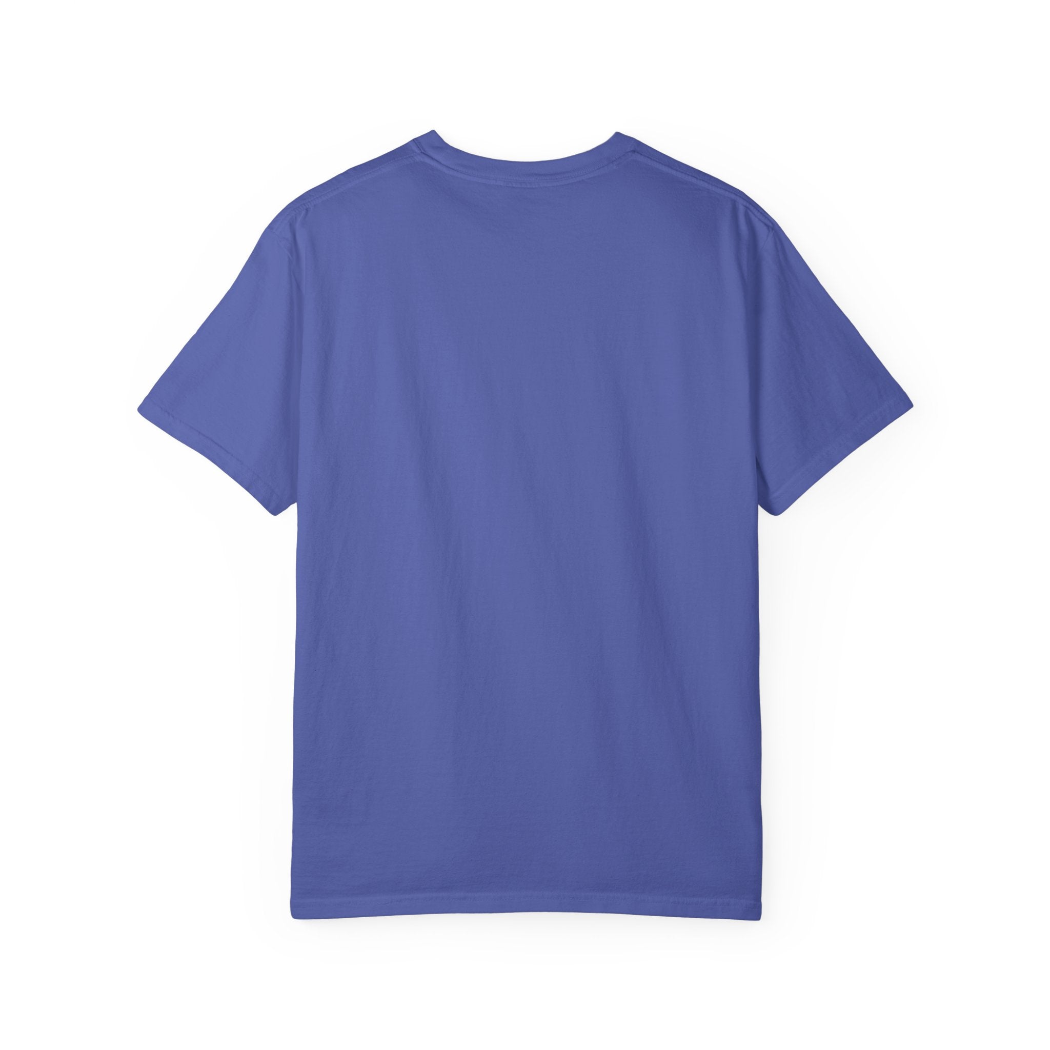 Bass Fish T-Shirt — Pastel Fishing Graphic Tee (Striped Background)