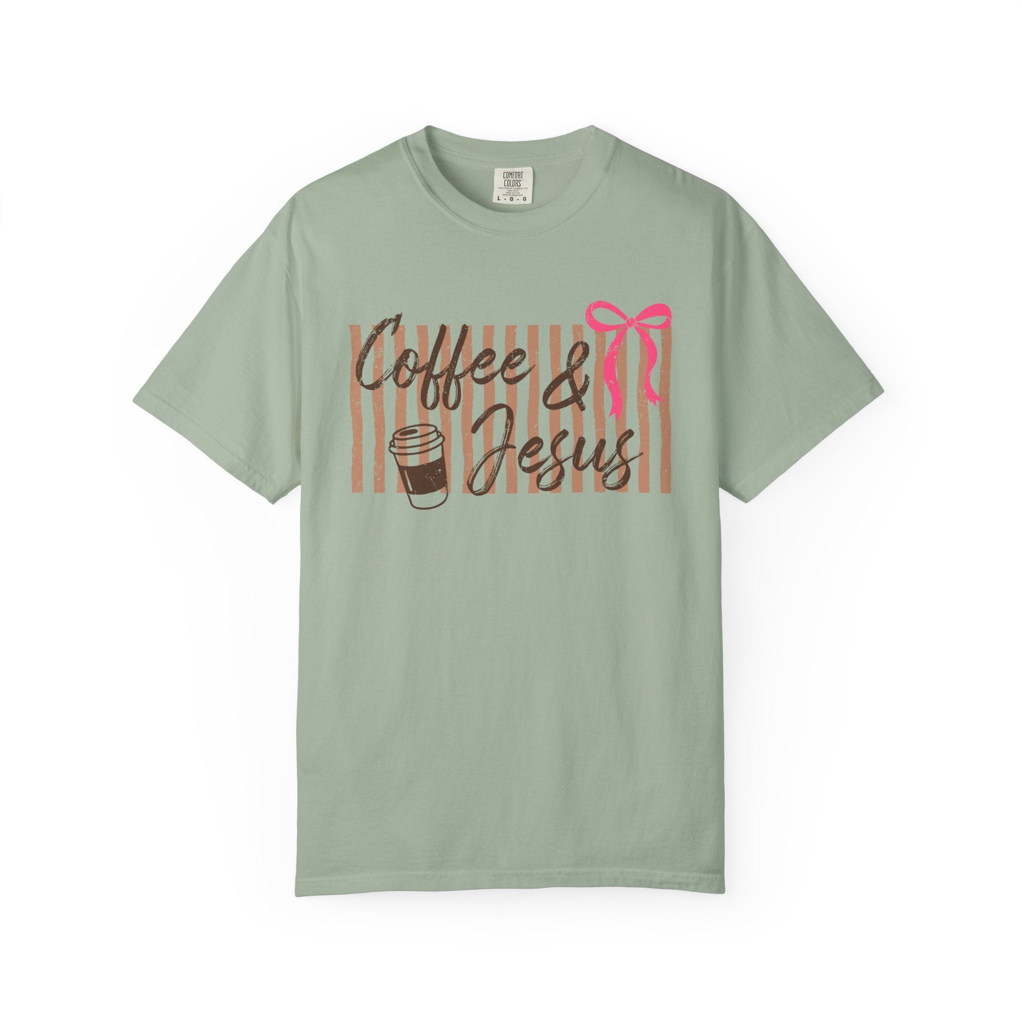 Coffee & Jesus T‑Shirt — Giftable Christian Coffee Tee