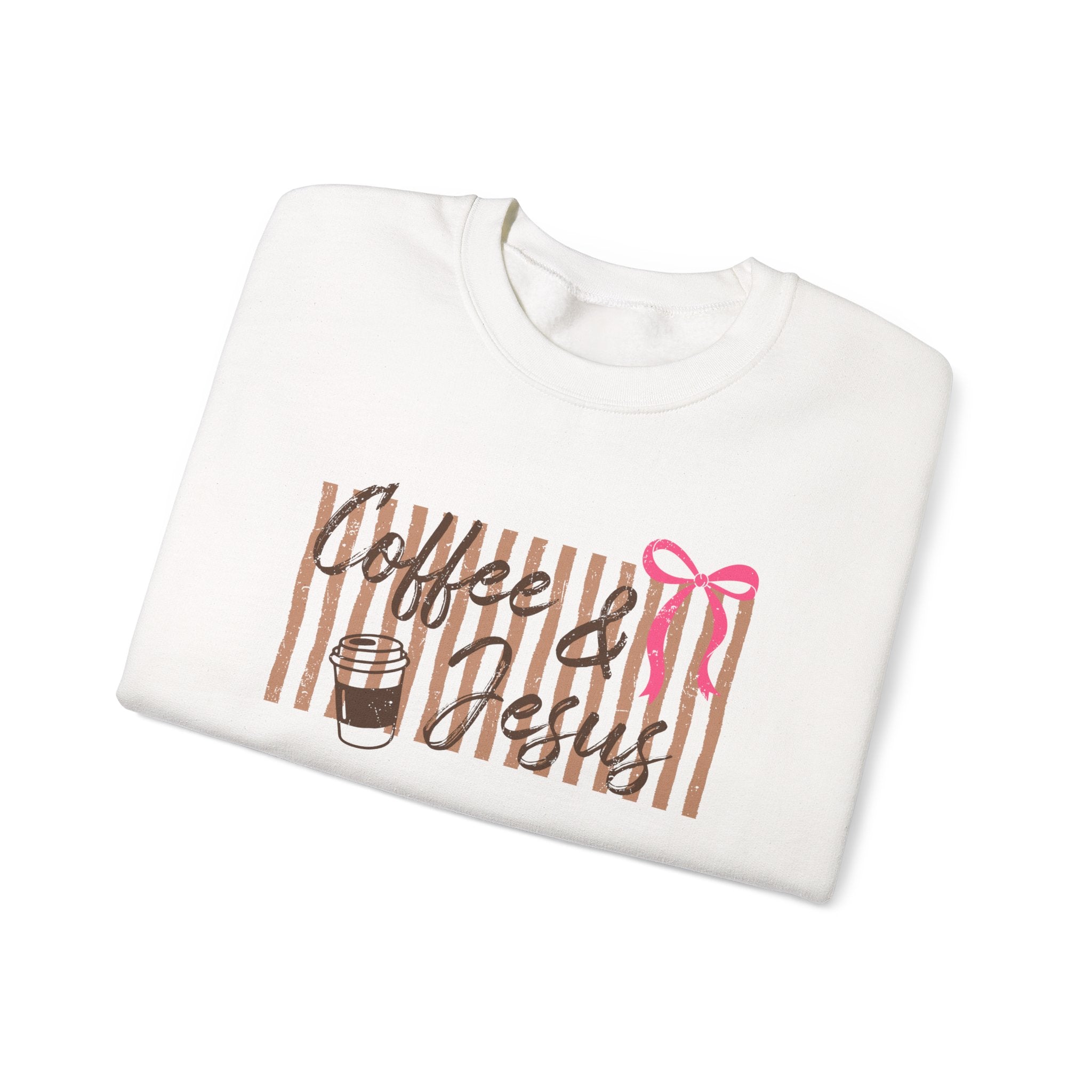 Coffee & Jesus Crewneck Sweatshirt