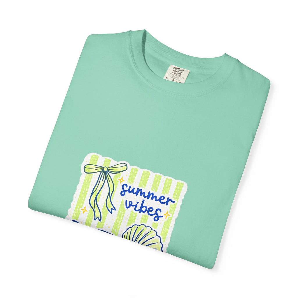 Summer Vibes Sea Life T-Shirt — Turtle & Shell Beach Graphic Tee