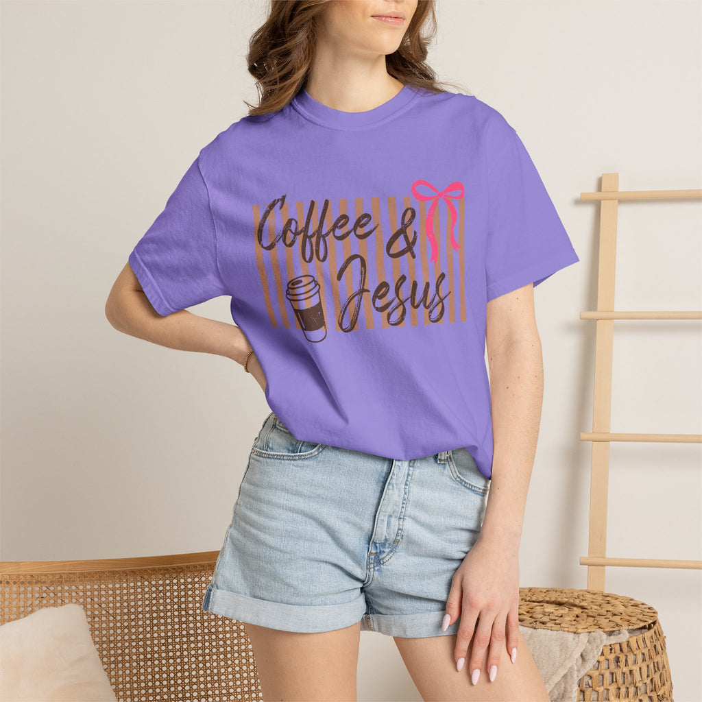 Coffee & Jesus T‑Shirt — Giftable Christian Coffee Tee