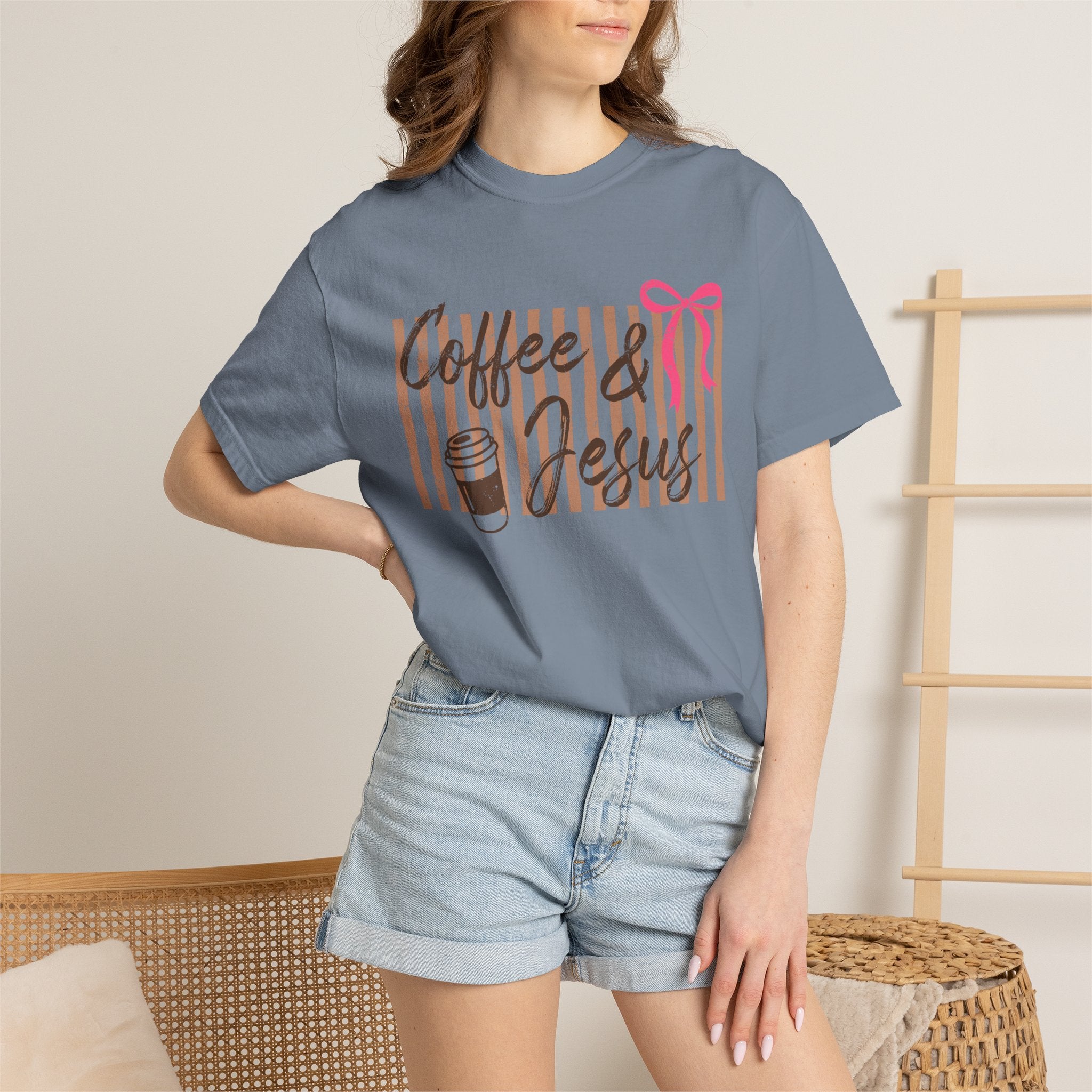 Coffee & Jesus T‑Shirt — Giftable Christian Coffee Tee