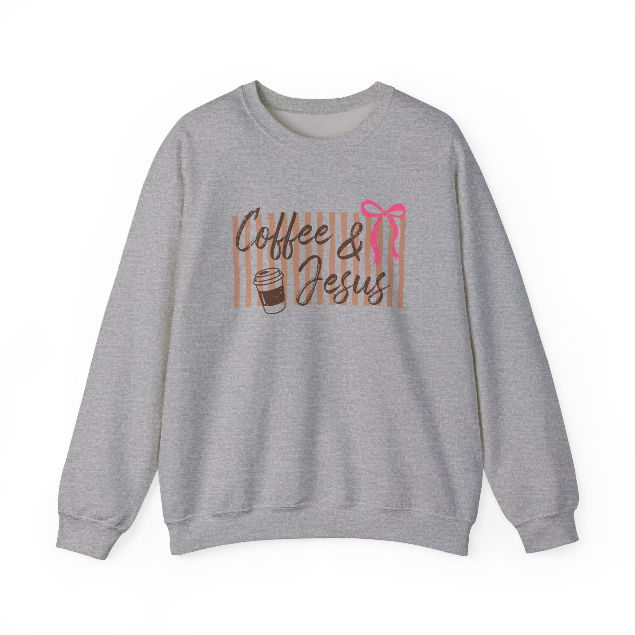 Coffee & Jesus Crewneck Sweatshirt