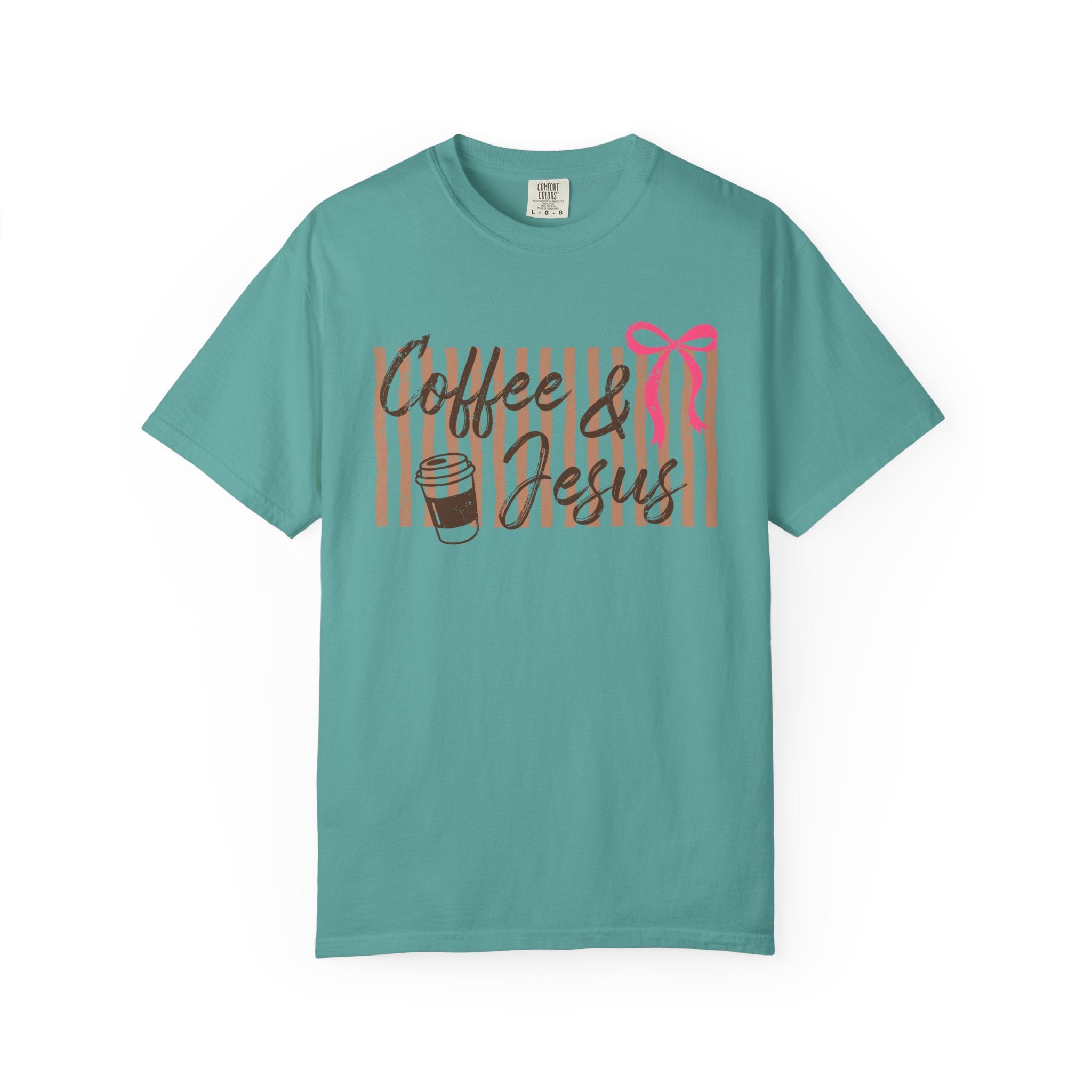 Coffee & Jesus T‑Shirt — Giftable Christian Coffee Tee