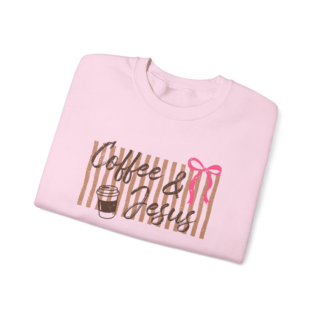 Coffee & Jesus Crewneck Sweatshirt