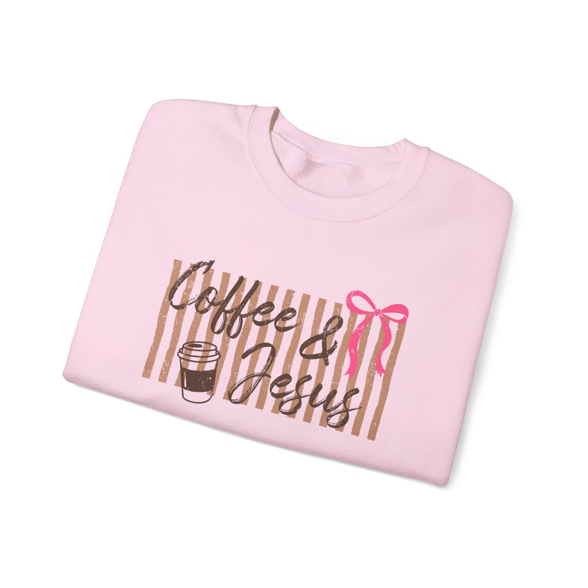 Coffee & Jesus Crewneck Sweatshirt
