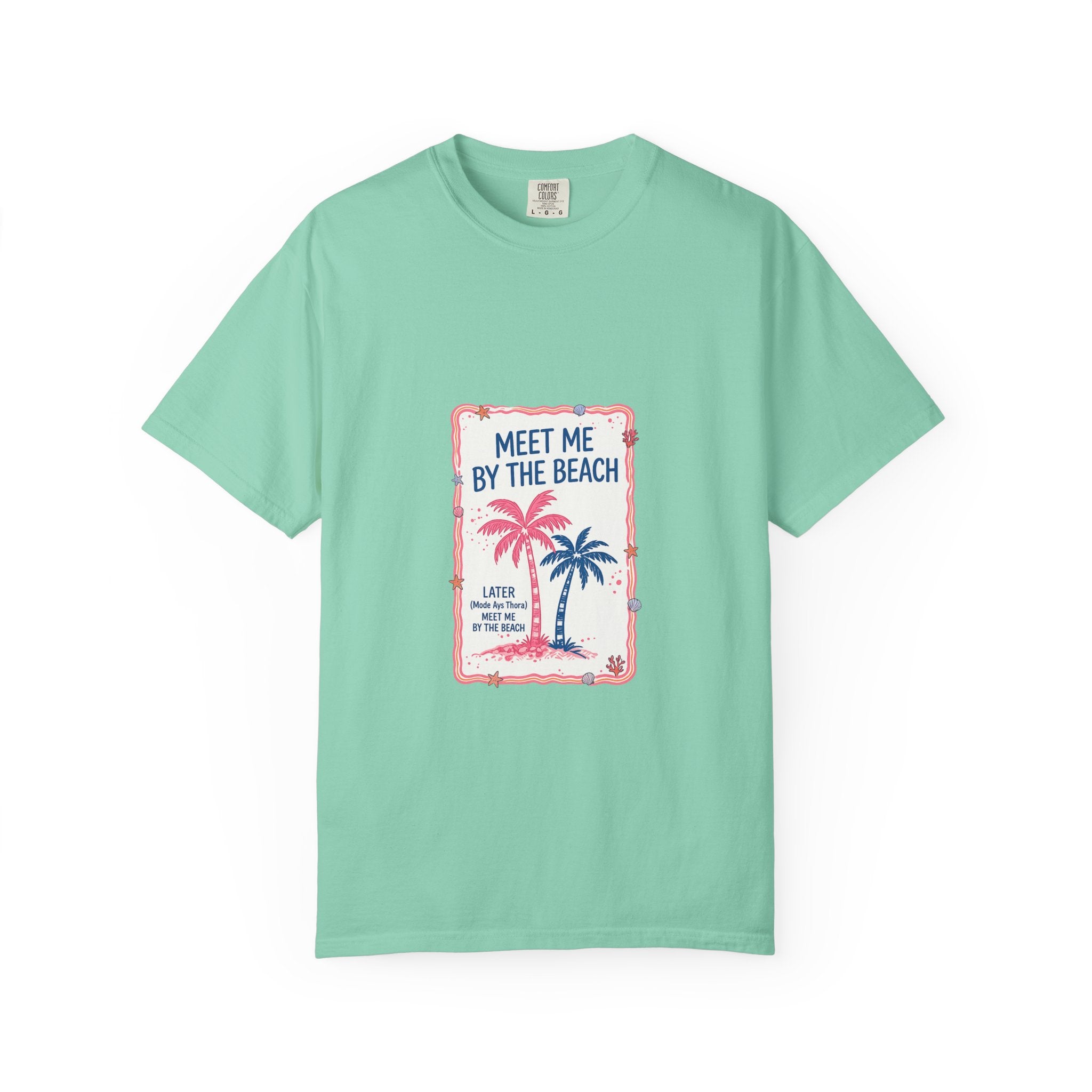 Meet Me By The Beach T-Shirt — Vintage Palm Beach Tee