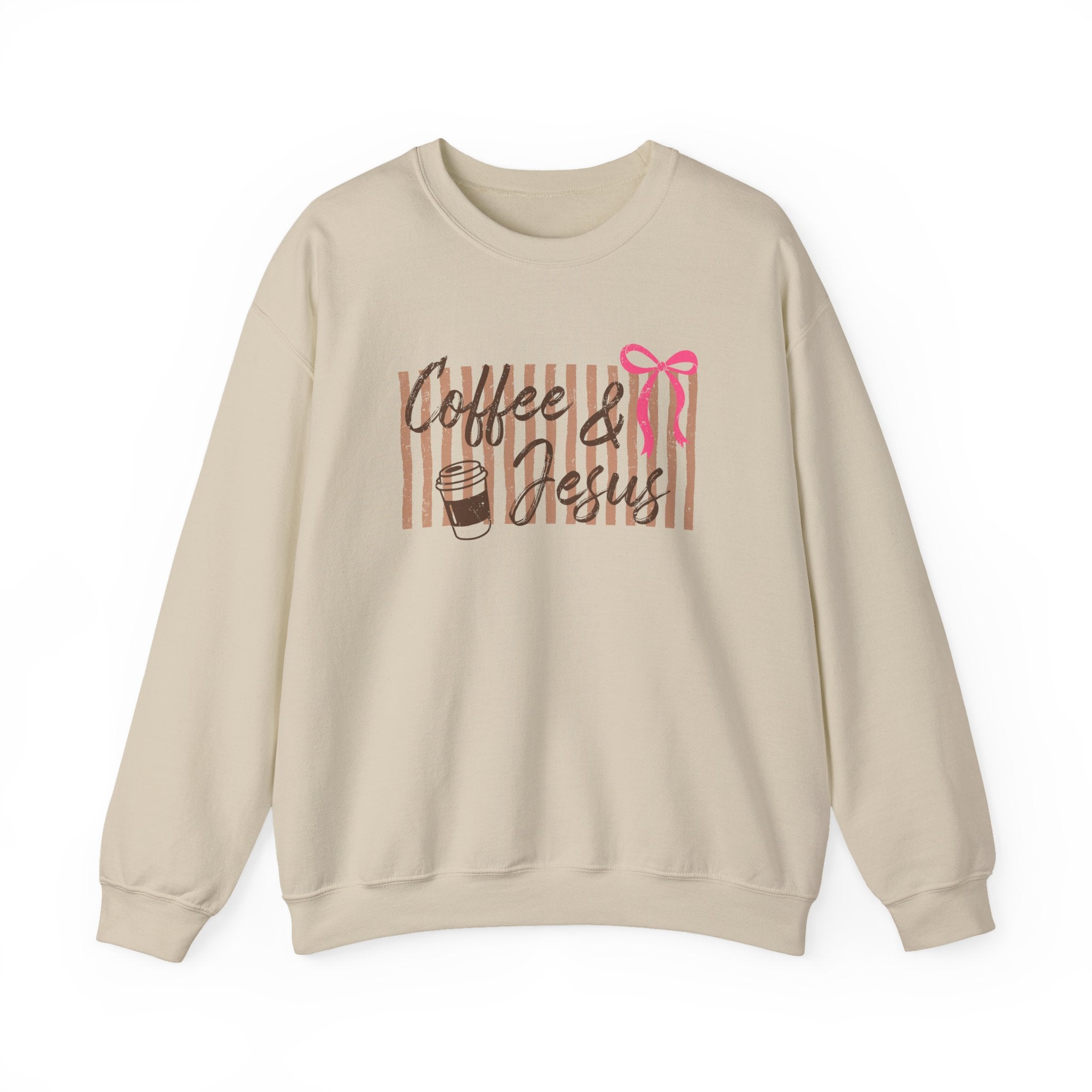 Coffee & Jesus Crewneck Sweatshirt