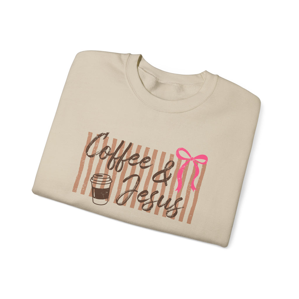 Coffee & Jesus Crewneck Sweatshirt