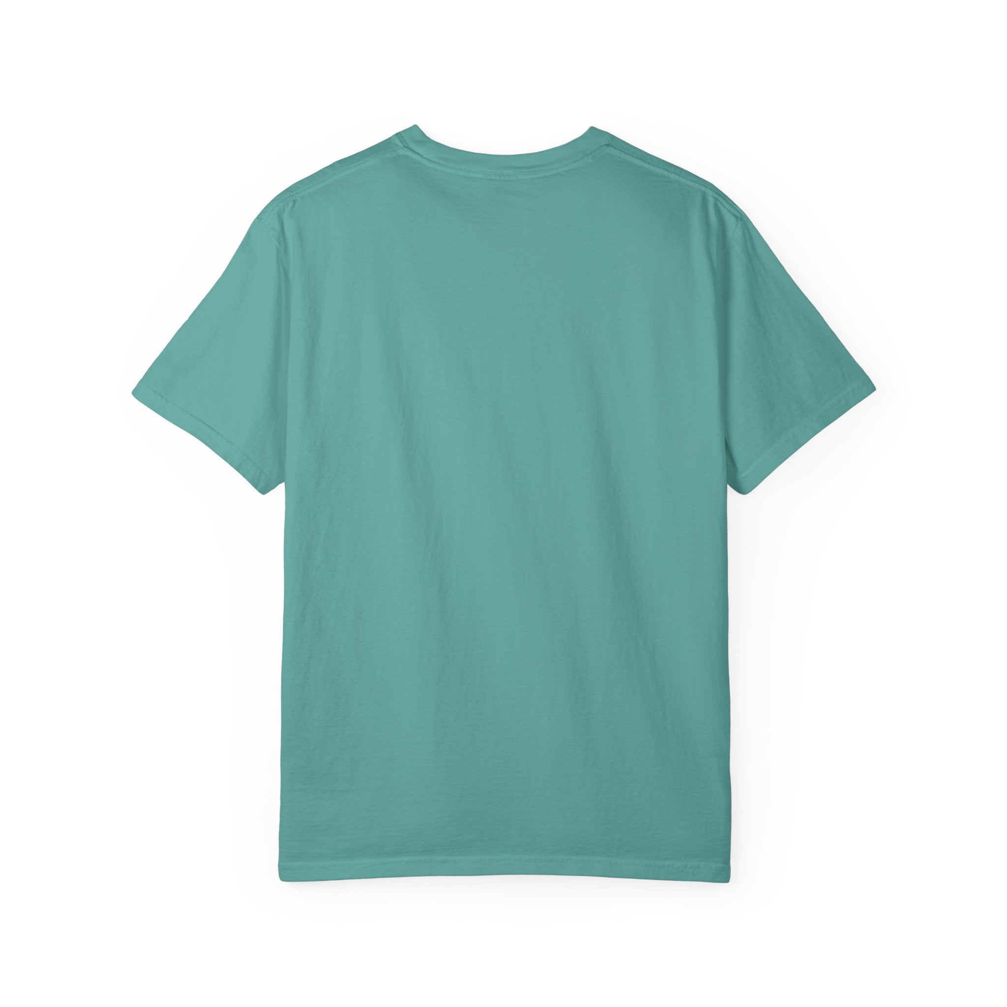 Bass Fish T-Shirt — Pastel Fishing Graphic Tee (Striped Background)