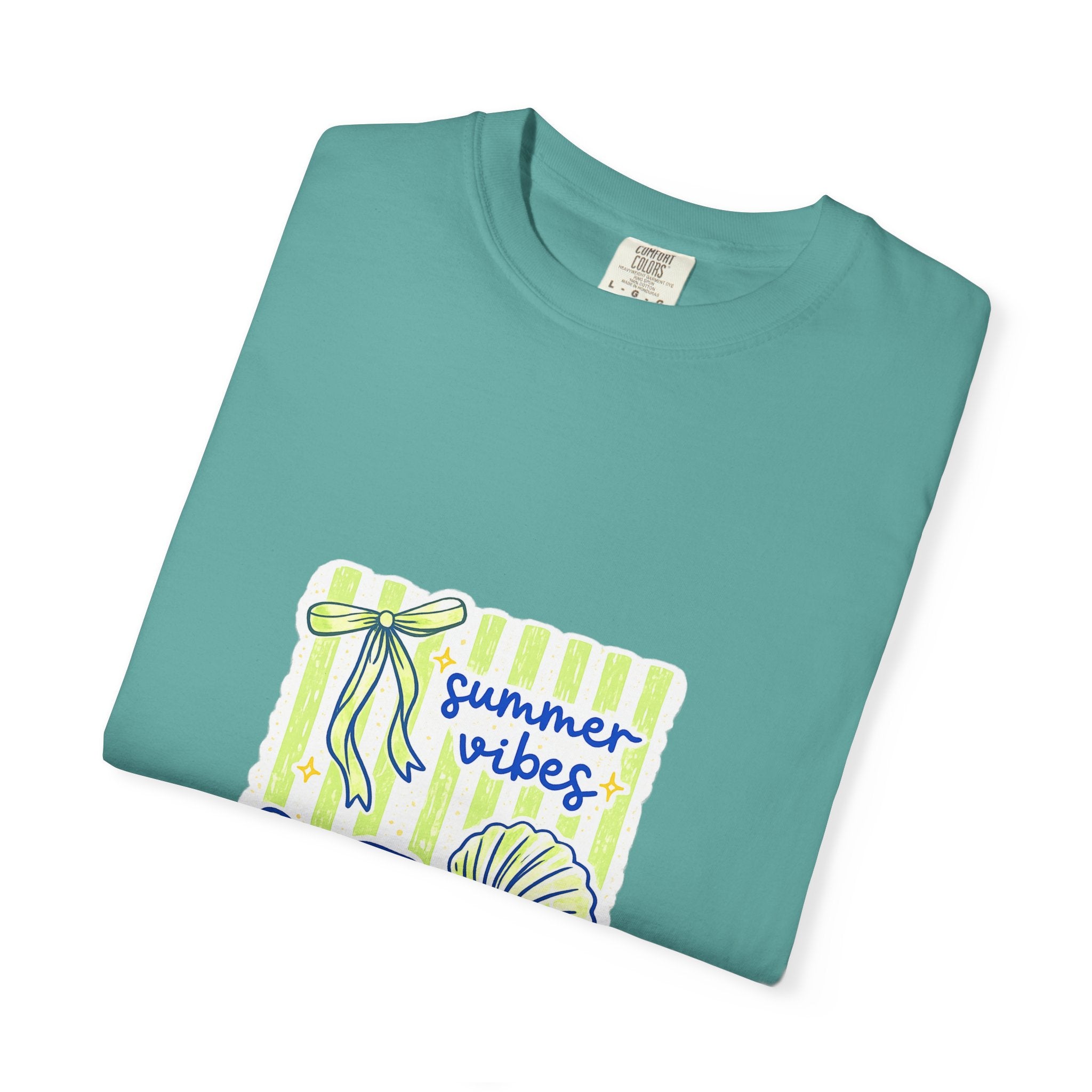 Summer Vibes Sea Life T-Shirt — Turtle & Shell Beach Graphic Tee