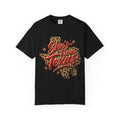 She's From Texas Leopard State T-Shirt