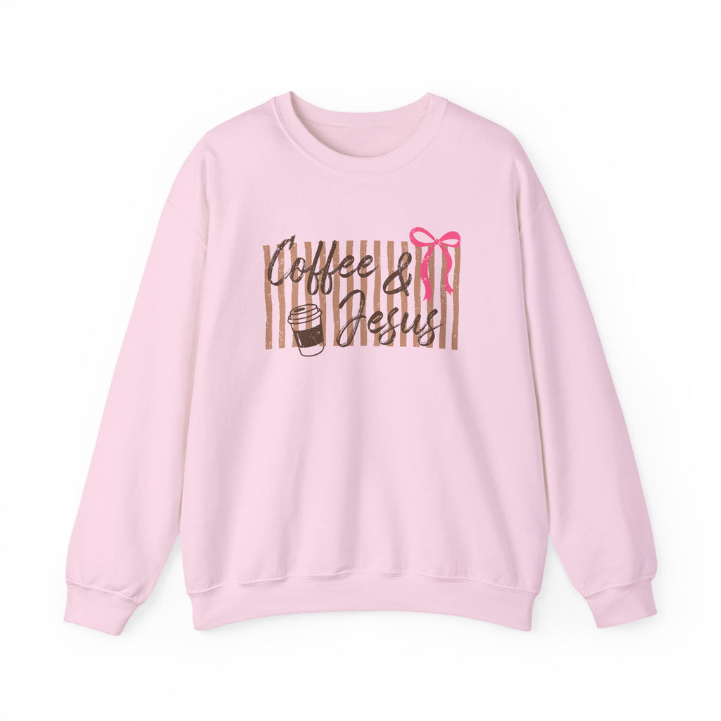Coffee & Jesus Crewneck Sweatshirt
