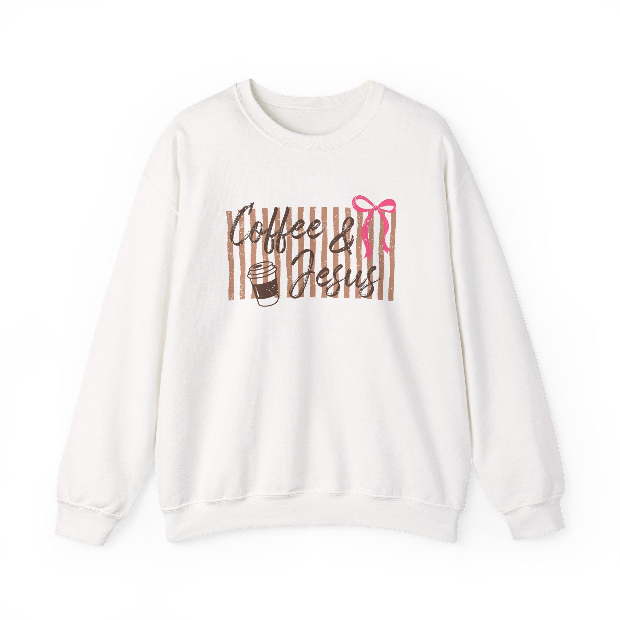 Coffee & Jesus Crewneck Sweatshirt