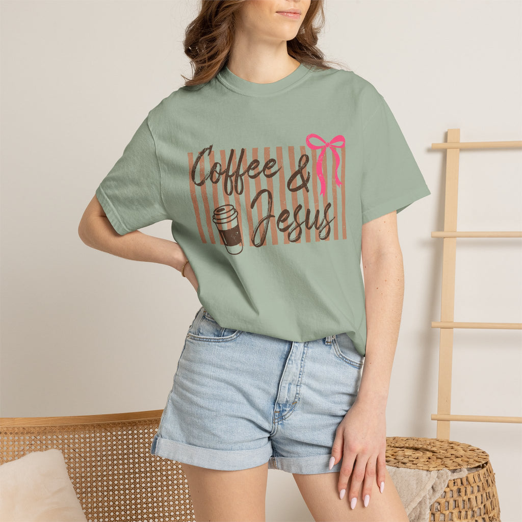 Coffee & Jesus T‑Shirt — Giftable Christian Coffee Tee