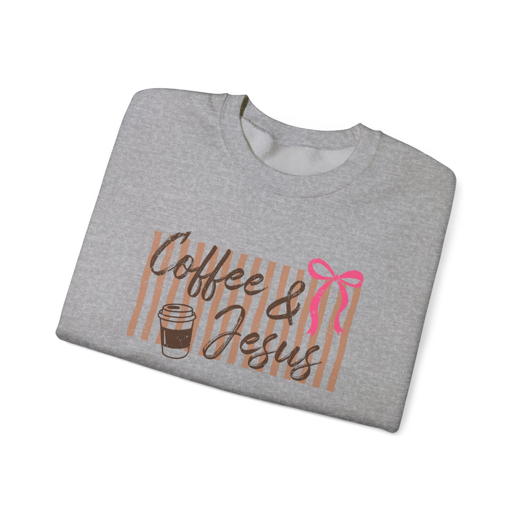 Coffee & Jesus Crewneck Sweatshirt