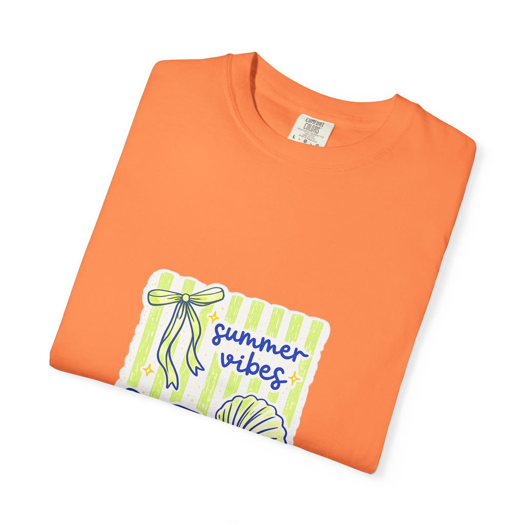 Summer Vibes Sea Life T-Shirt — Turtle & Shell Beach Graphic Tee