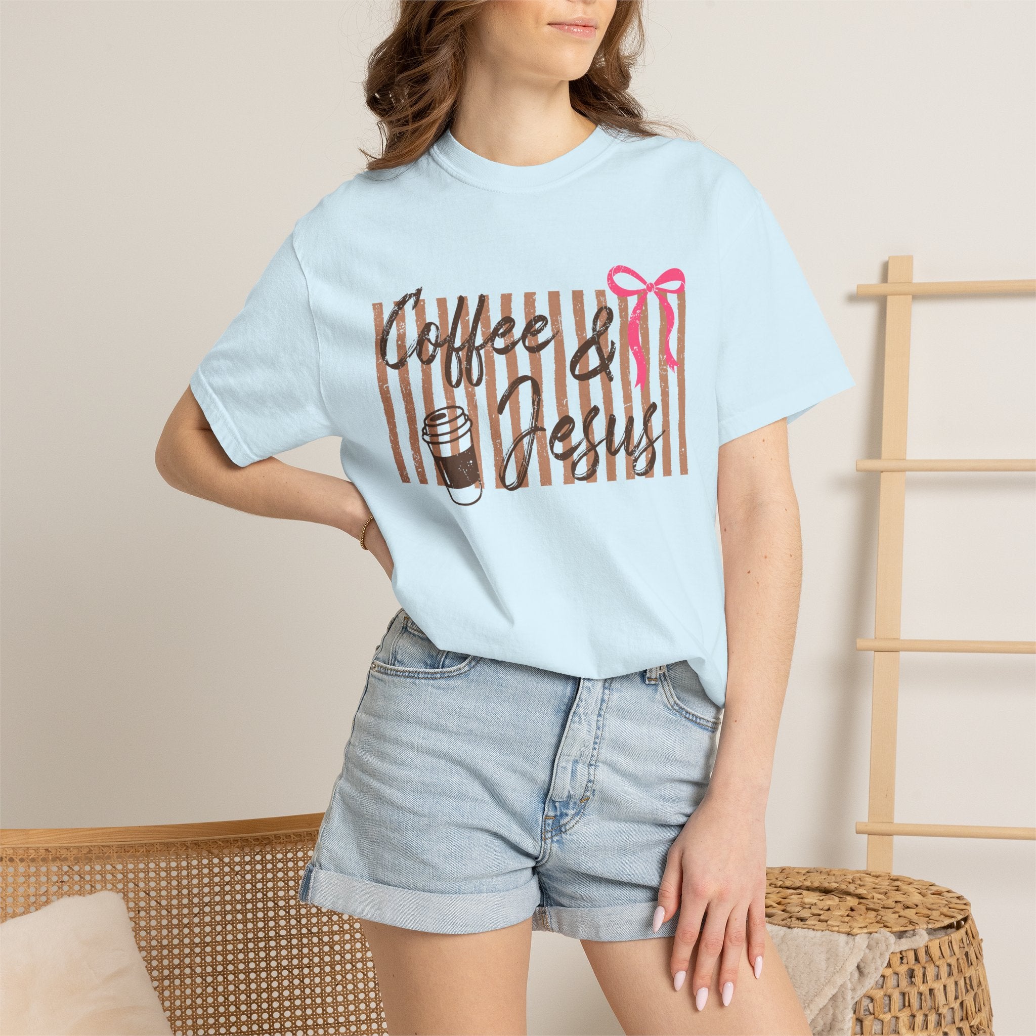 Coffee & Jesus T‑Shirt — Giftable Christian Coffee Tee